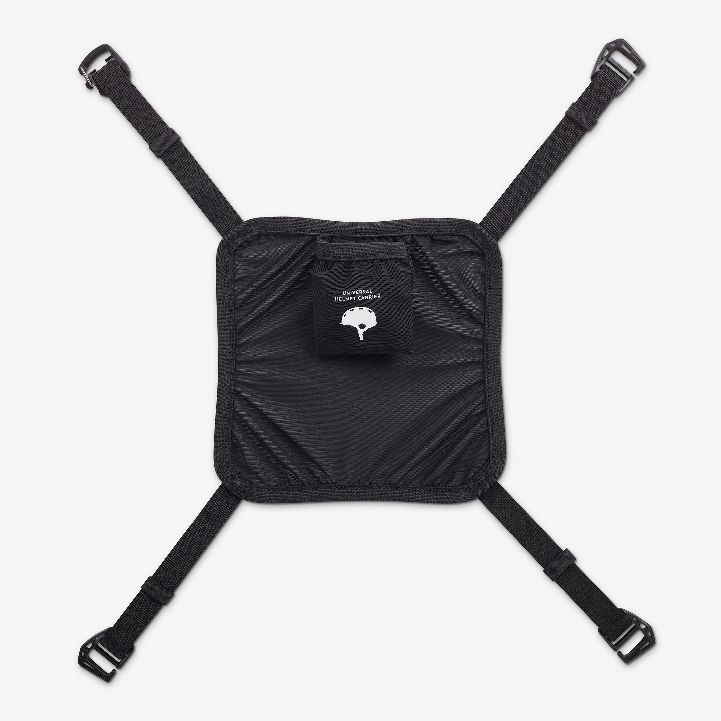Porte casque vélo VTT, universel noir - Image 1