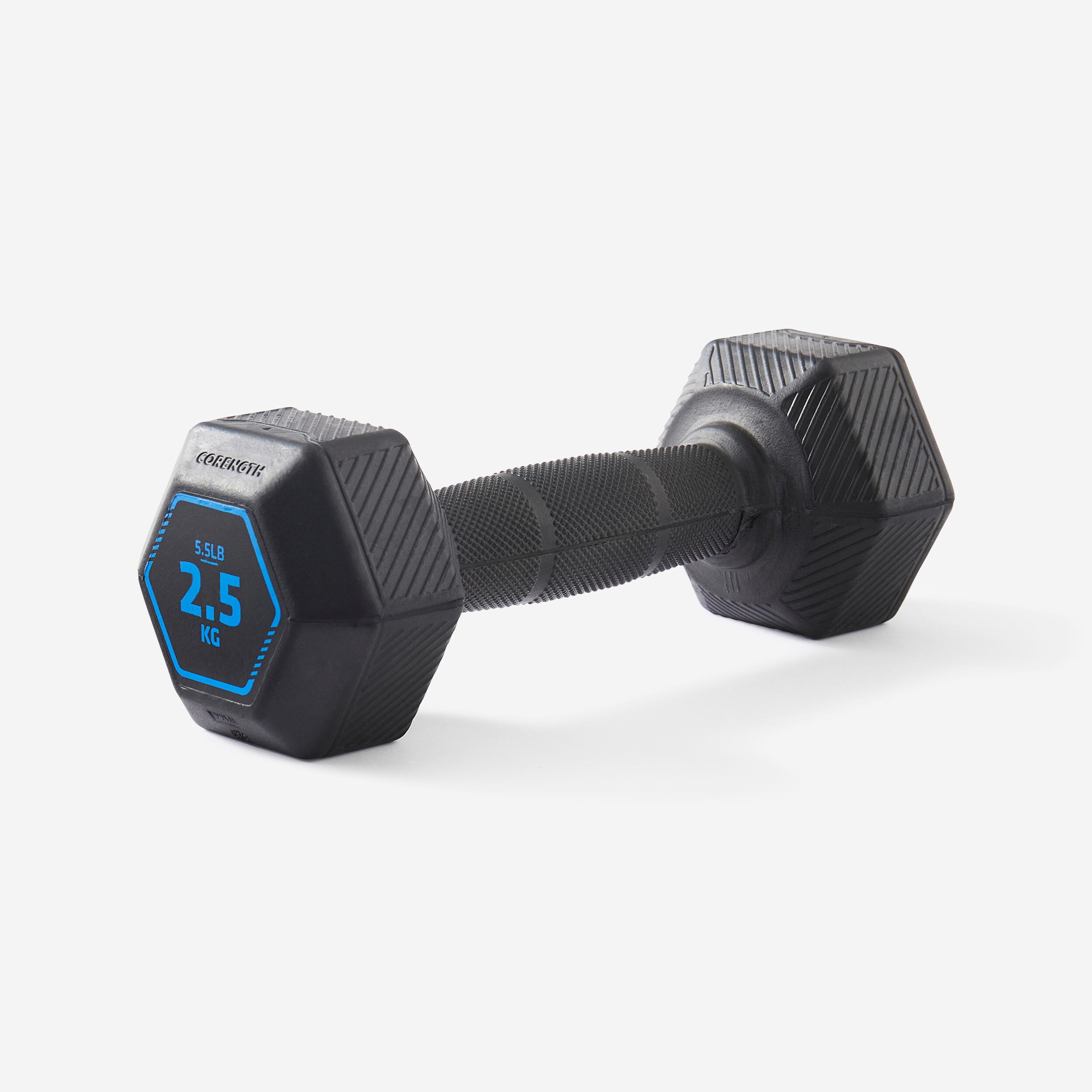Haltère cross training et musculation 2,5 kg, en fonte 80 % recyclée - Image 1