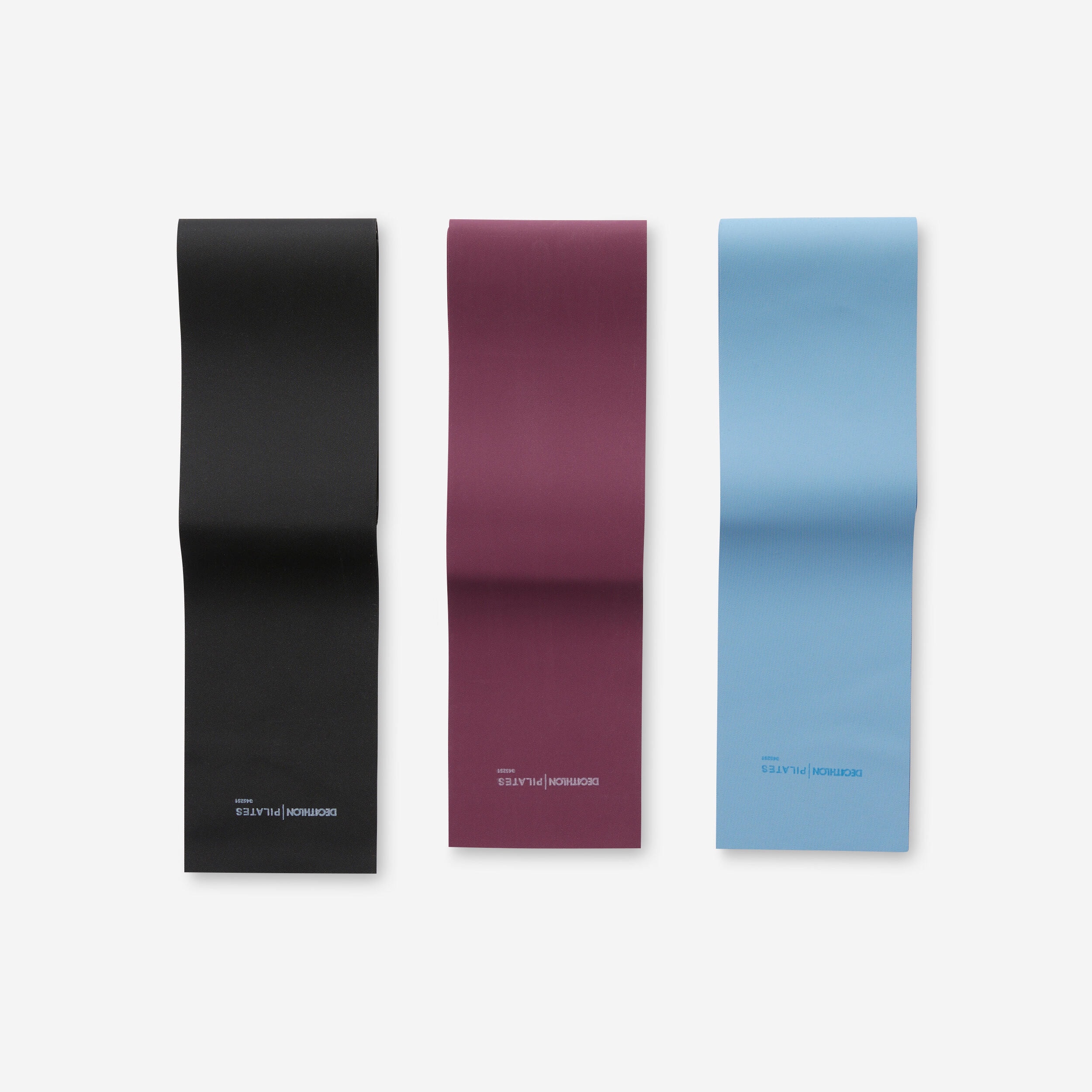 Lot de 3 élastiques de pilates - résistance 2, 3 et 4kg - Image 1