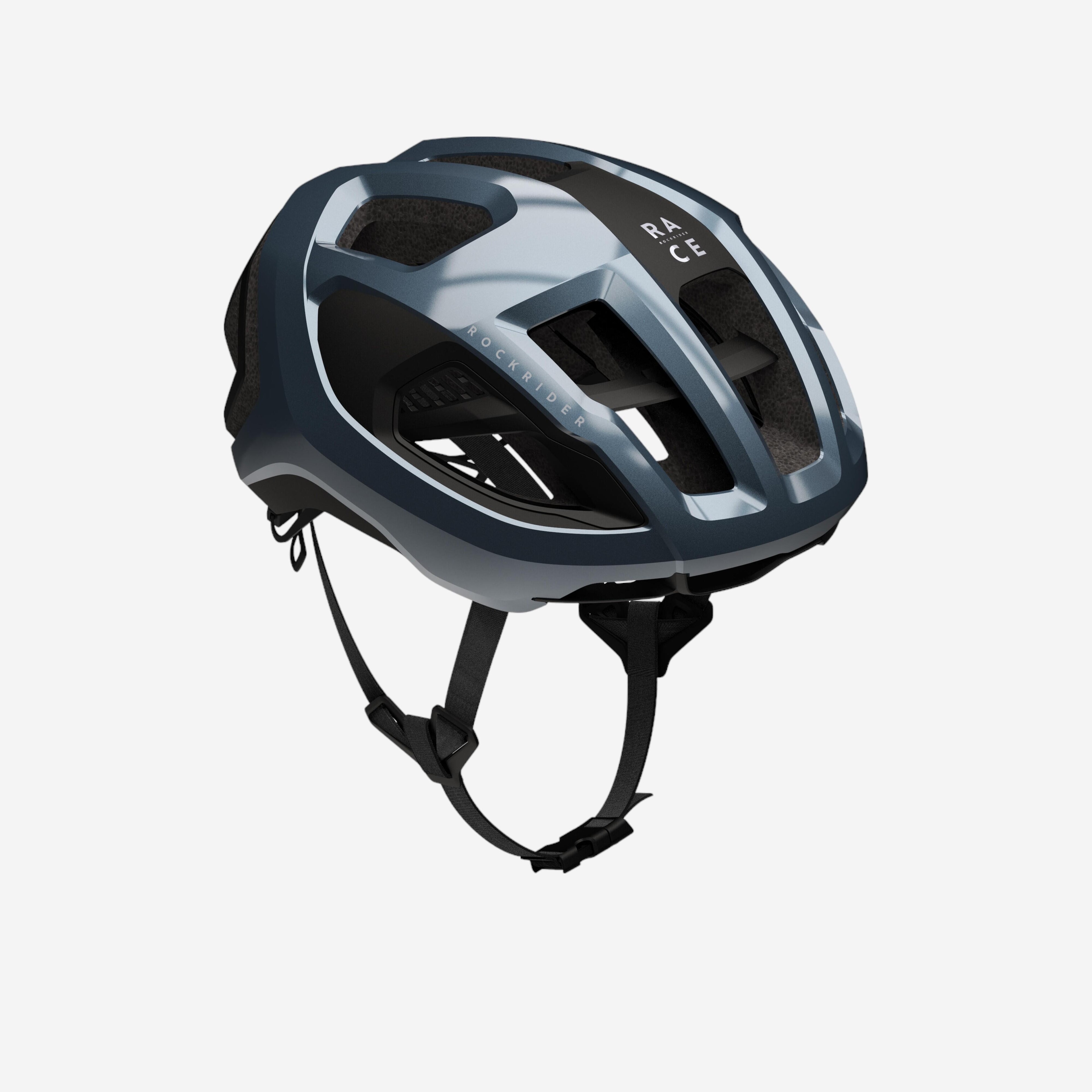 CASQUE VÉLO VTT XC RACE GRIS NOIR - Image 1