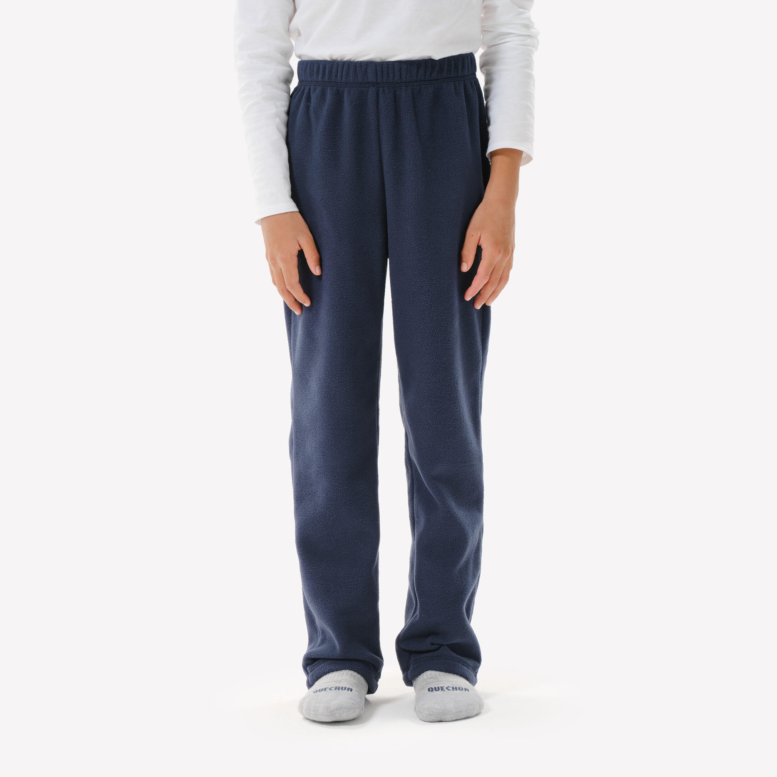 PANTALON RANDONNÉE POLAIRE MH100 TWEEN - BLEU - Image 1