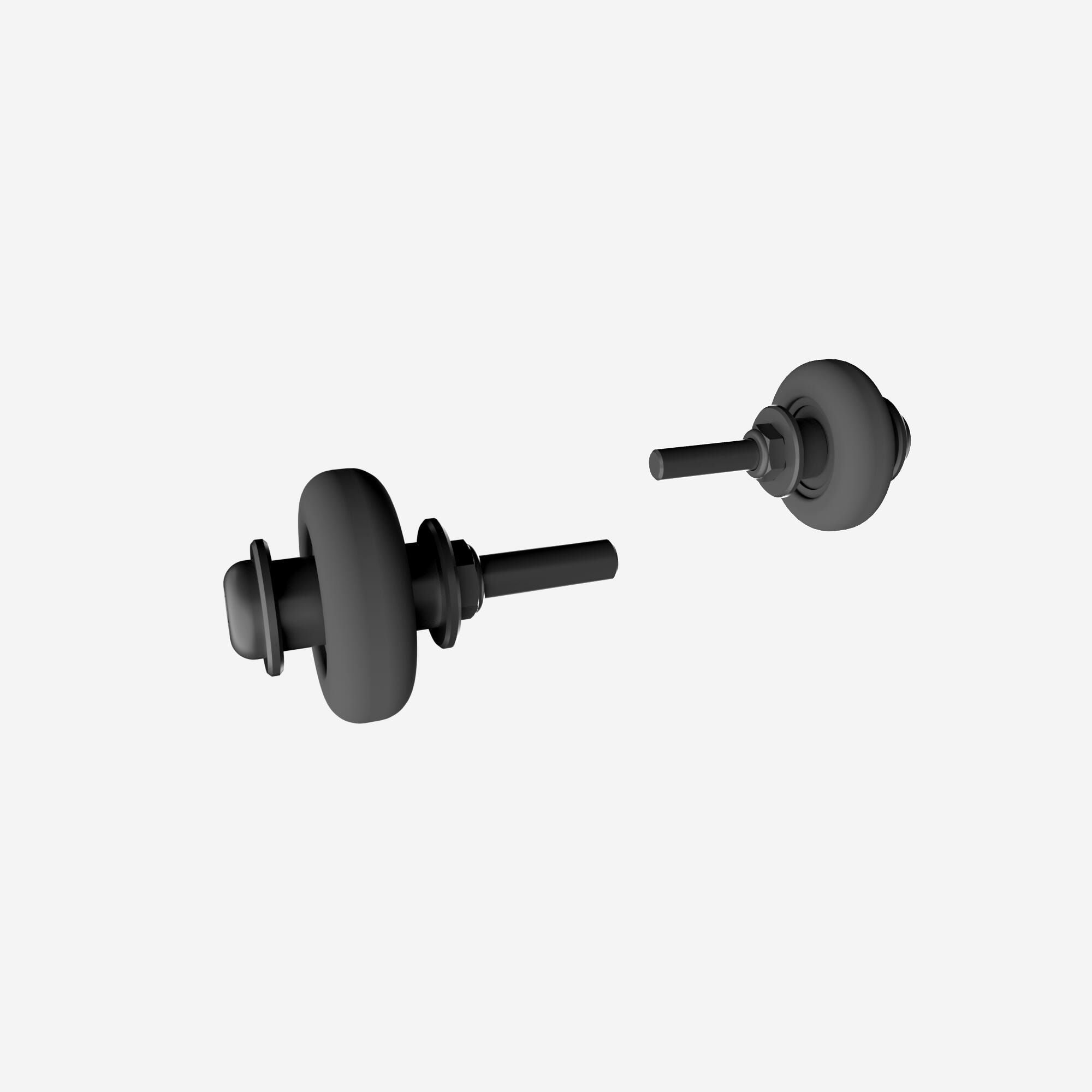 Roue pédale*2, pièce détachée fitness, mini vélo elliptique active desk - Image 1
