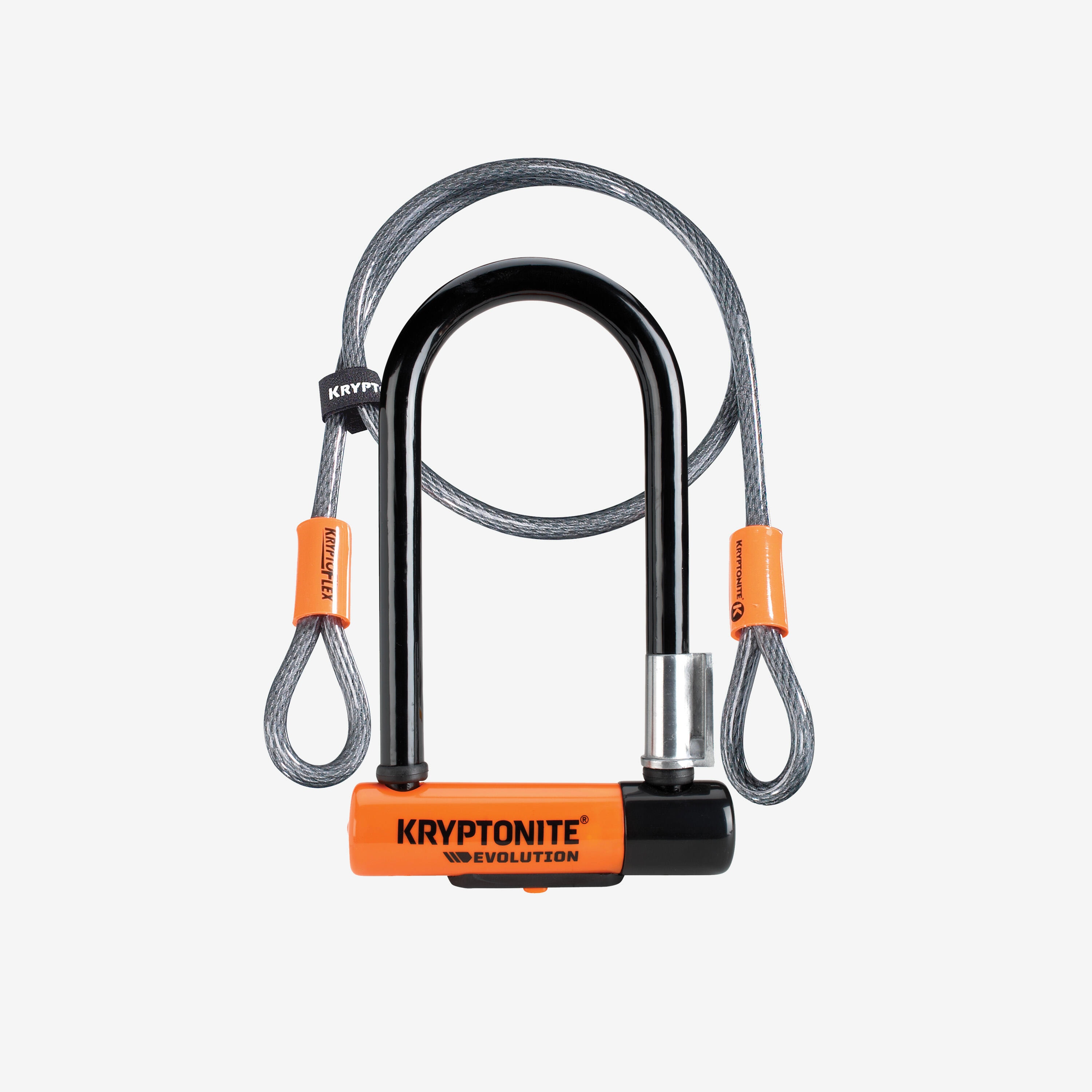 ANTIVOL VELO U EVOLUTION MINI-7 AVEC CÂBLE  KRYPTOFLEX - Image 1