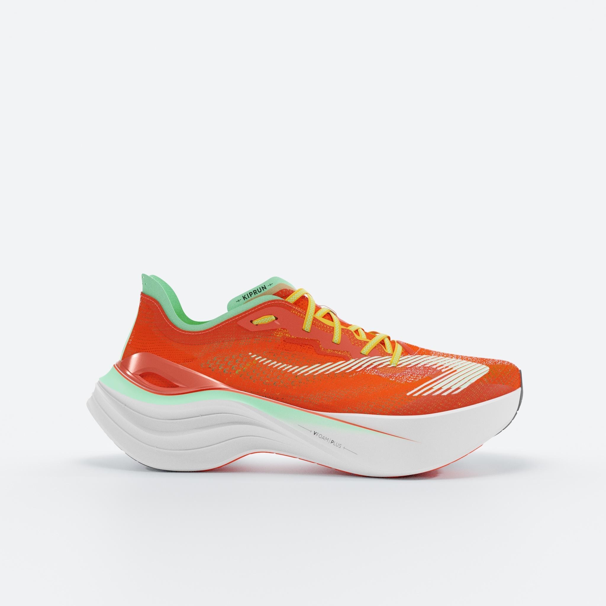Chaussures Running Homme, Kiprun KD900.2 Orange Vert - Image 1