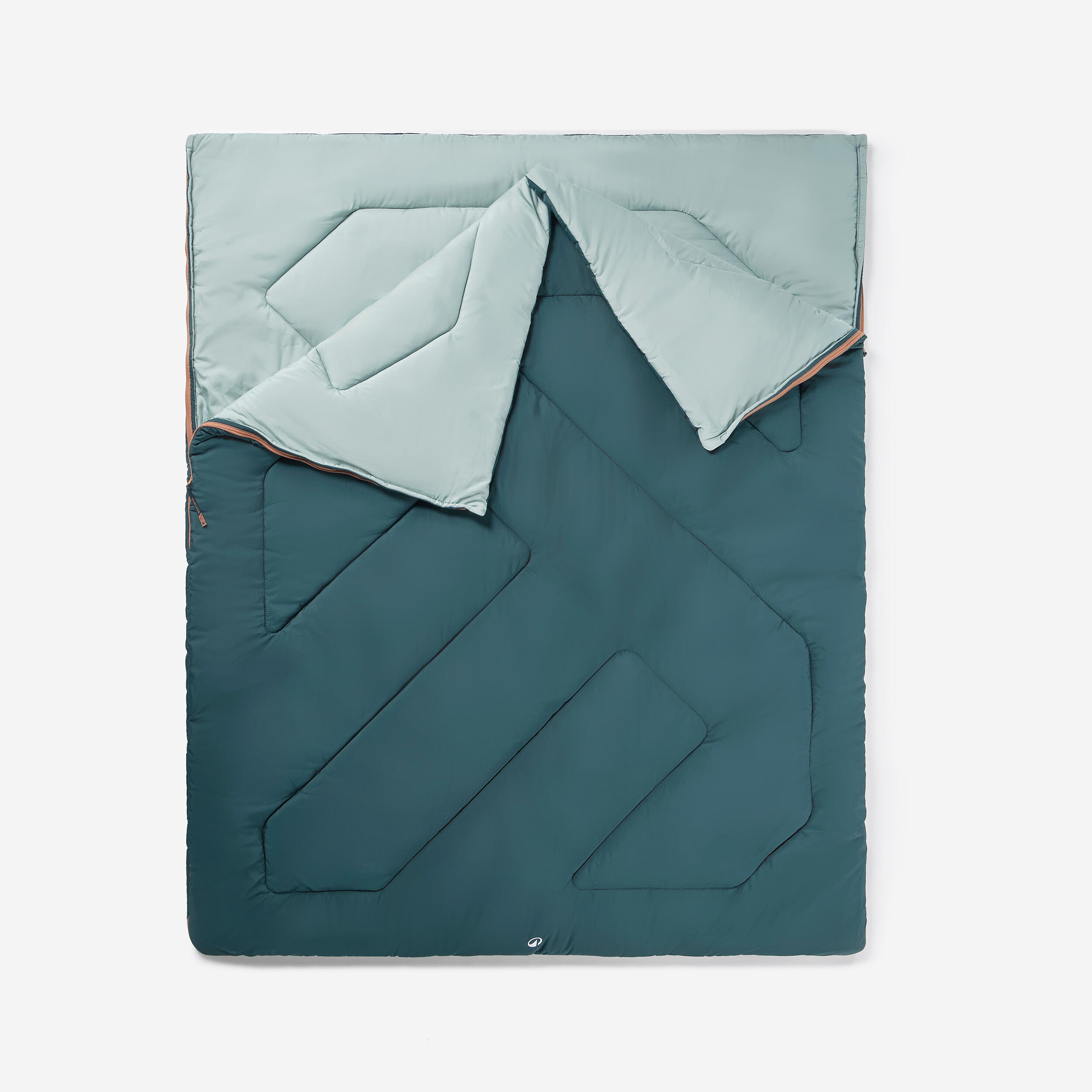 Sac de couchage de camping 10°C, 2 personnes, Comfort - Image 1