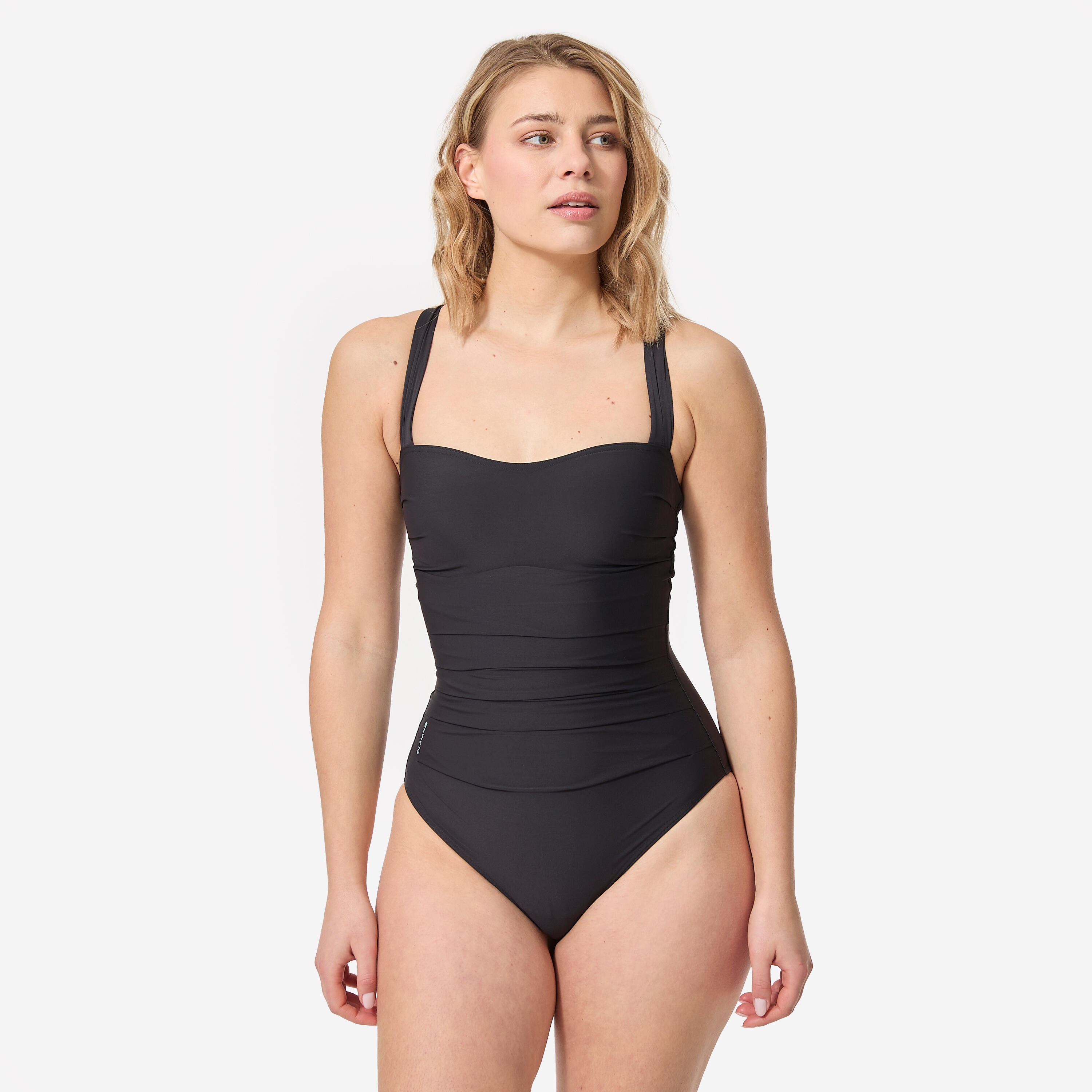 Seconde vie - Maillot de bain 1 pièce femme gainant à effet ventre plat DORA ... - Image 1