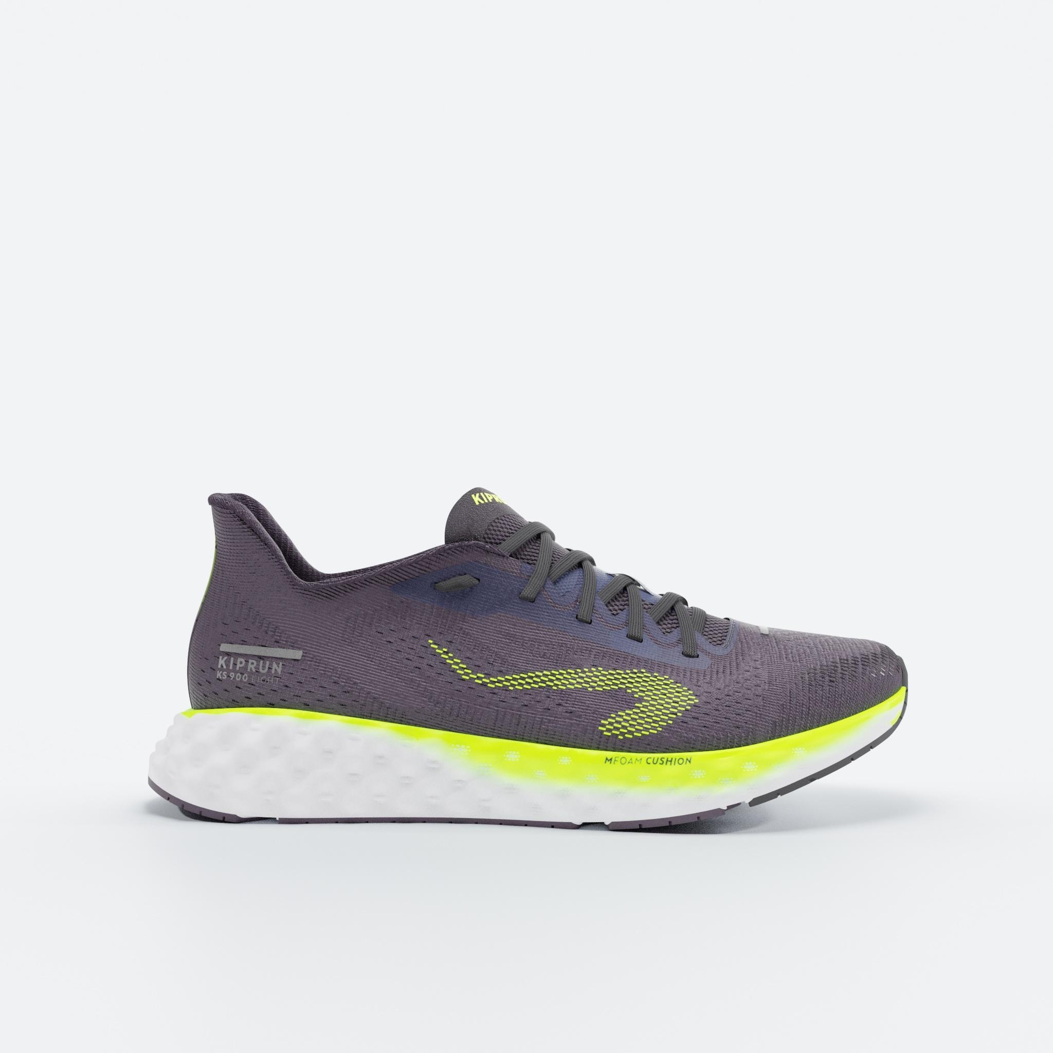 Chaussures de running Homme, KIPRUN KS900 light, Bleu foncé jaune - Image 1