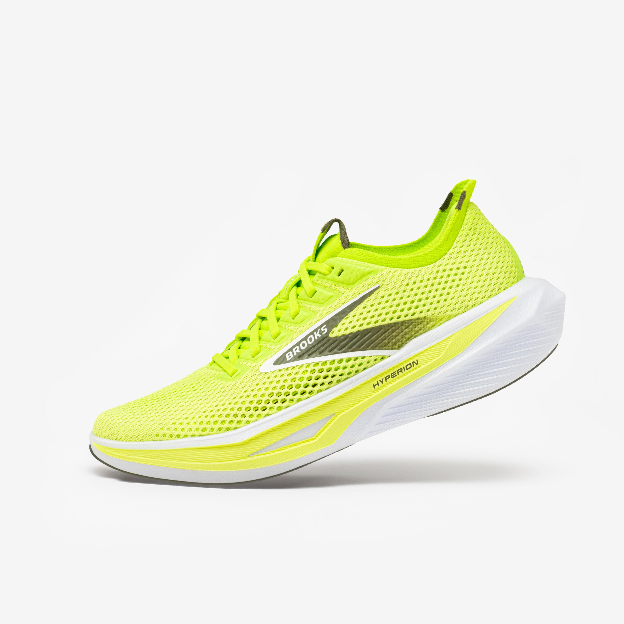 Chaussures running homme, Brooks Hyperion 3 jaunes - Image 1