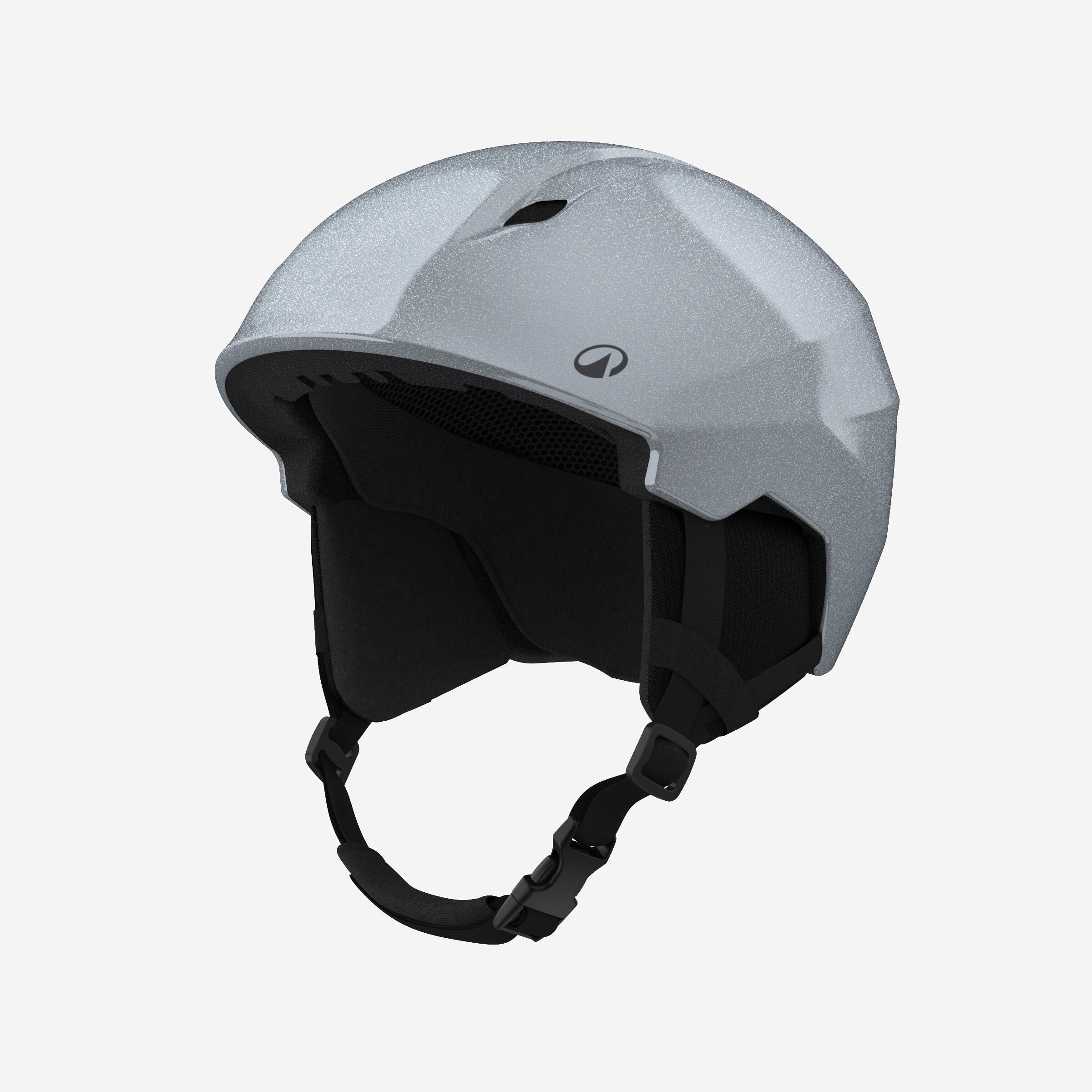 Casque de ski adulte, PST 500 gris paillette - Image 1