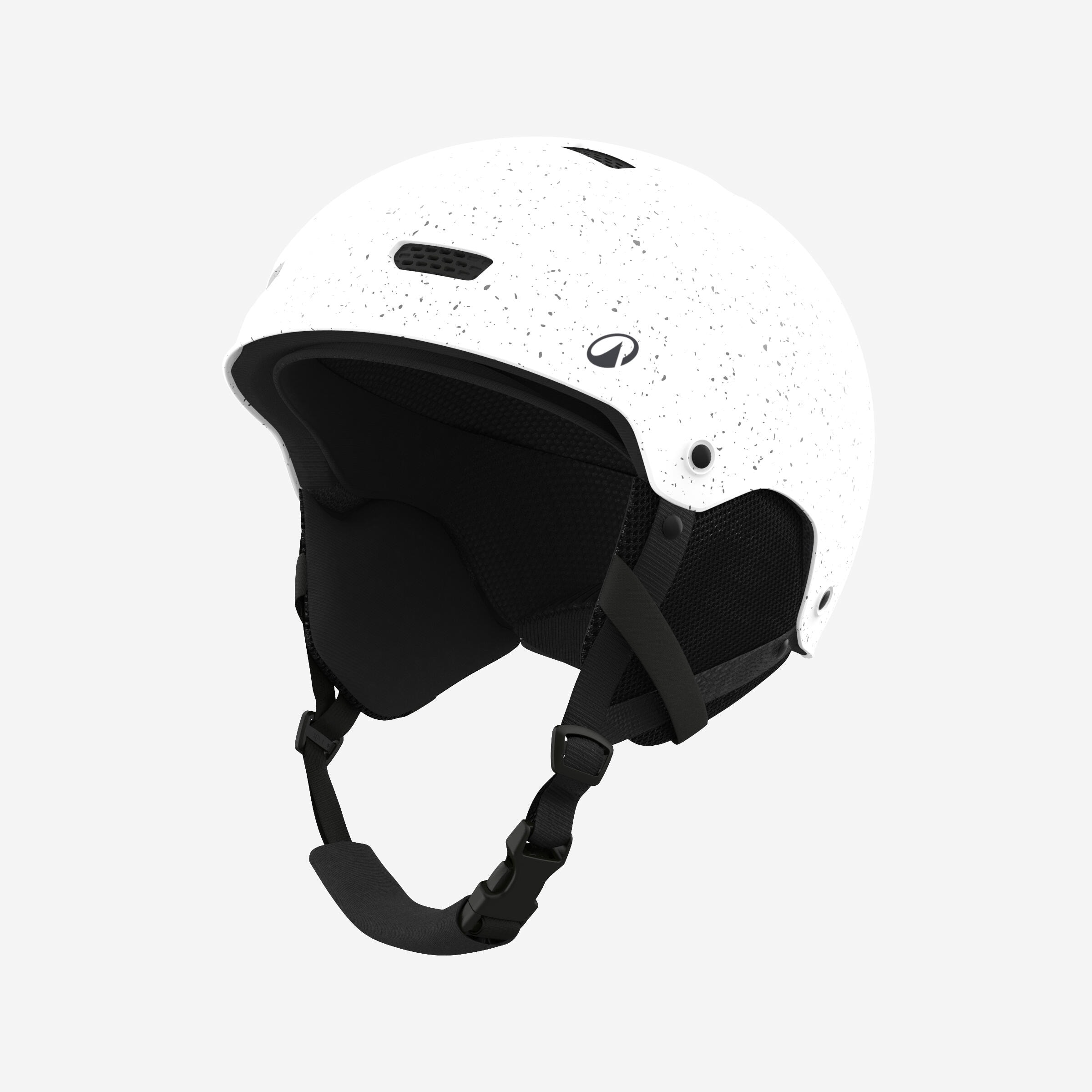 Casque de ski et de snowboard adulte et enfant - H-FS 300 blanc tacheté - Image 1
