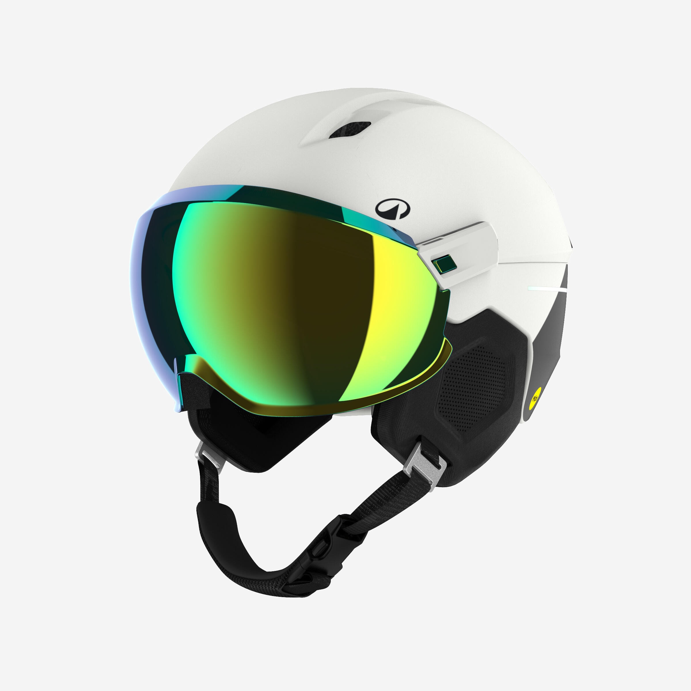 Casque de ski avec visière adulte, PST 950 MIPS blanc - Image 1