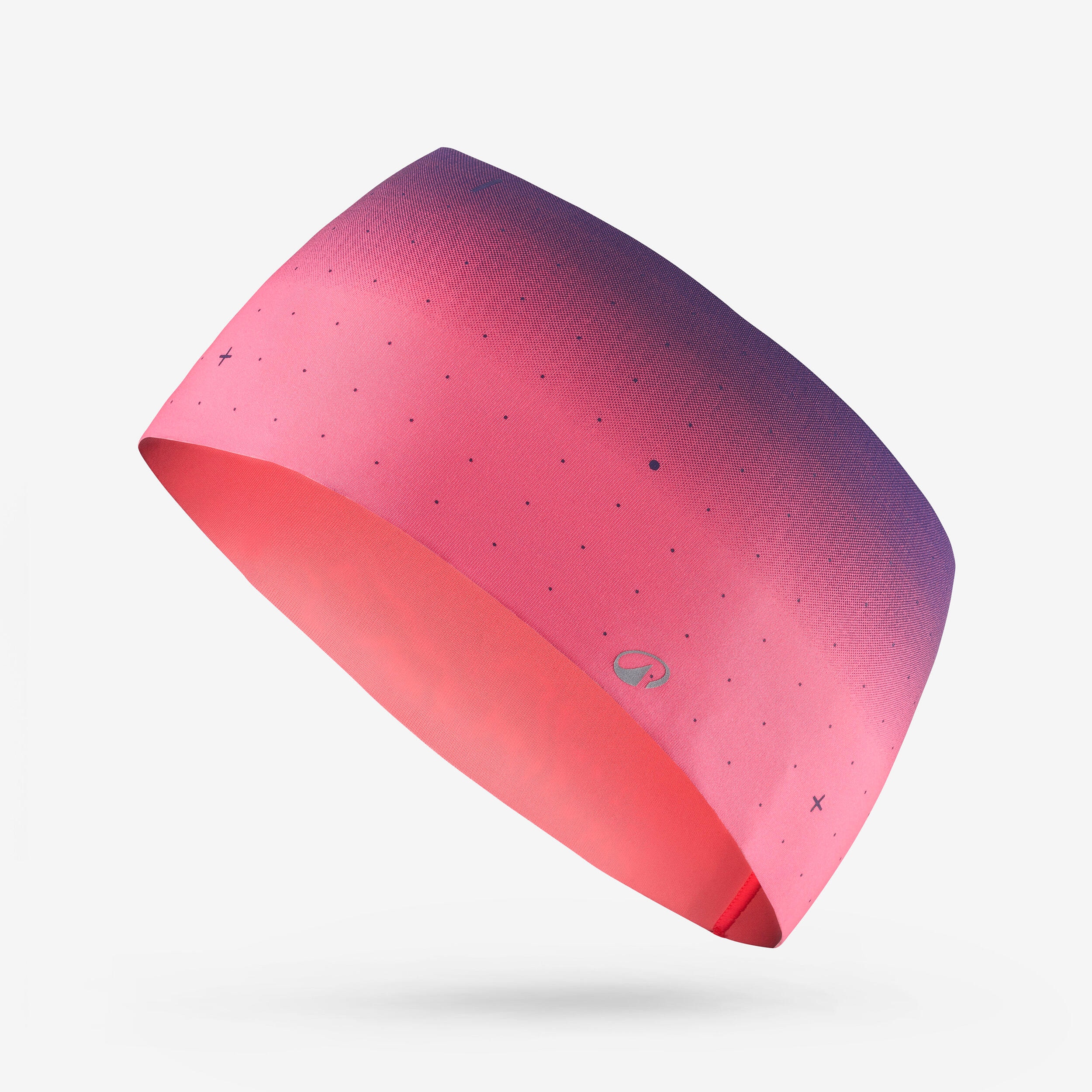 Bandeau de ski de fond enfant, XCS 900 rose et noir - Image 1