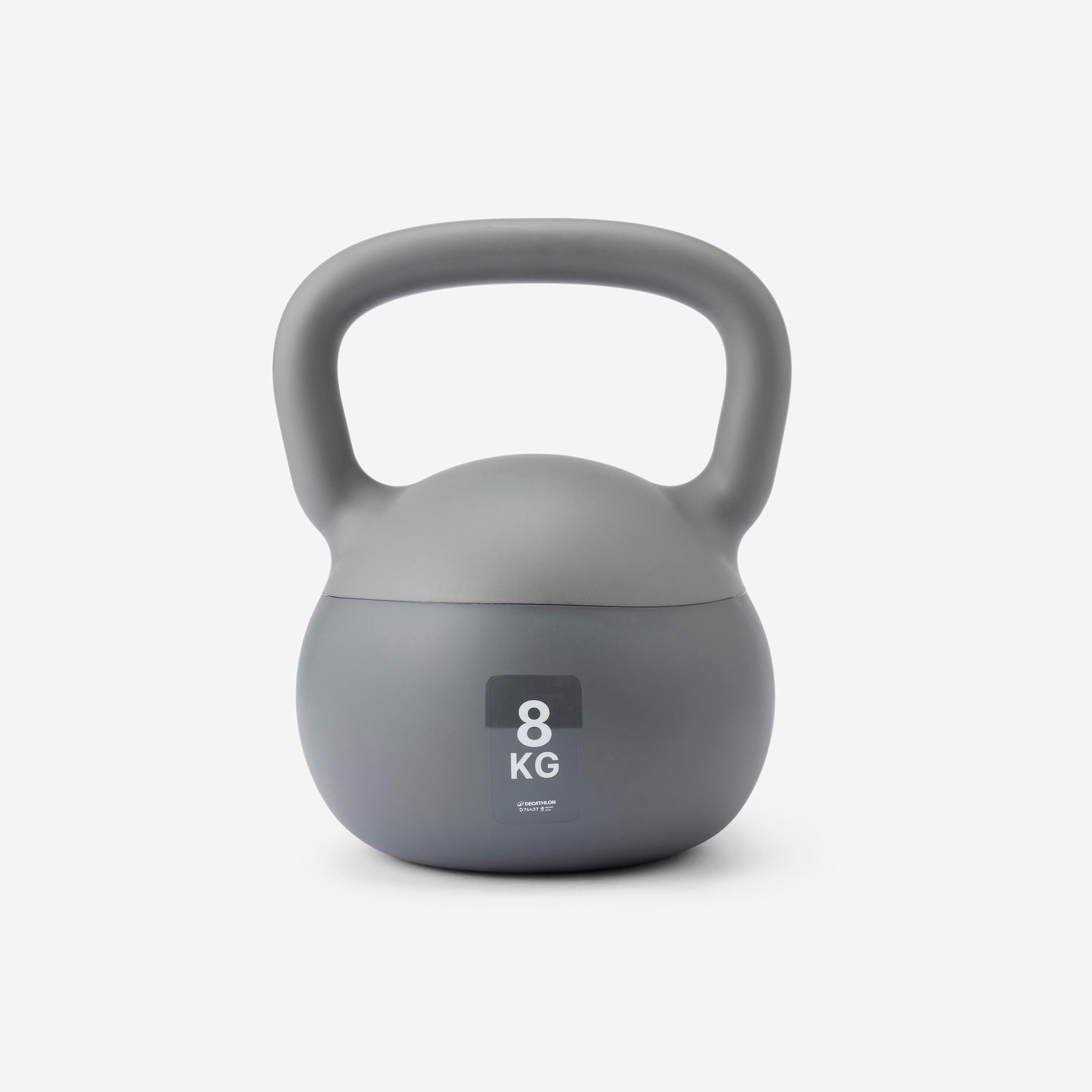 Kettlebell souple 8 KG, gris - Image 1