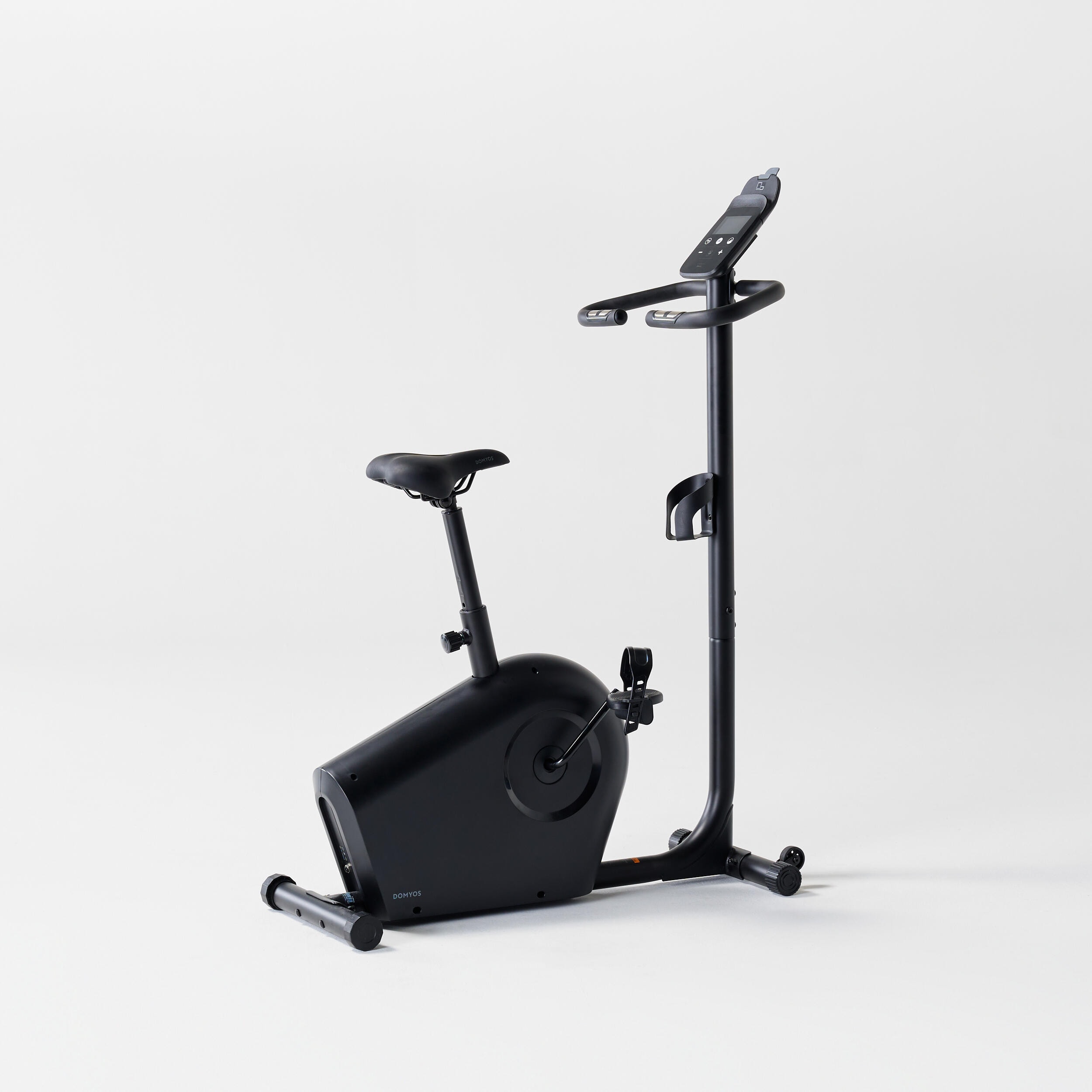 Vélo d'appartement avec résistance motorisée, EB140 B, garanti par Decathlon - Image 1