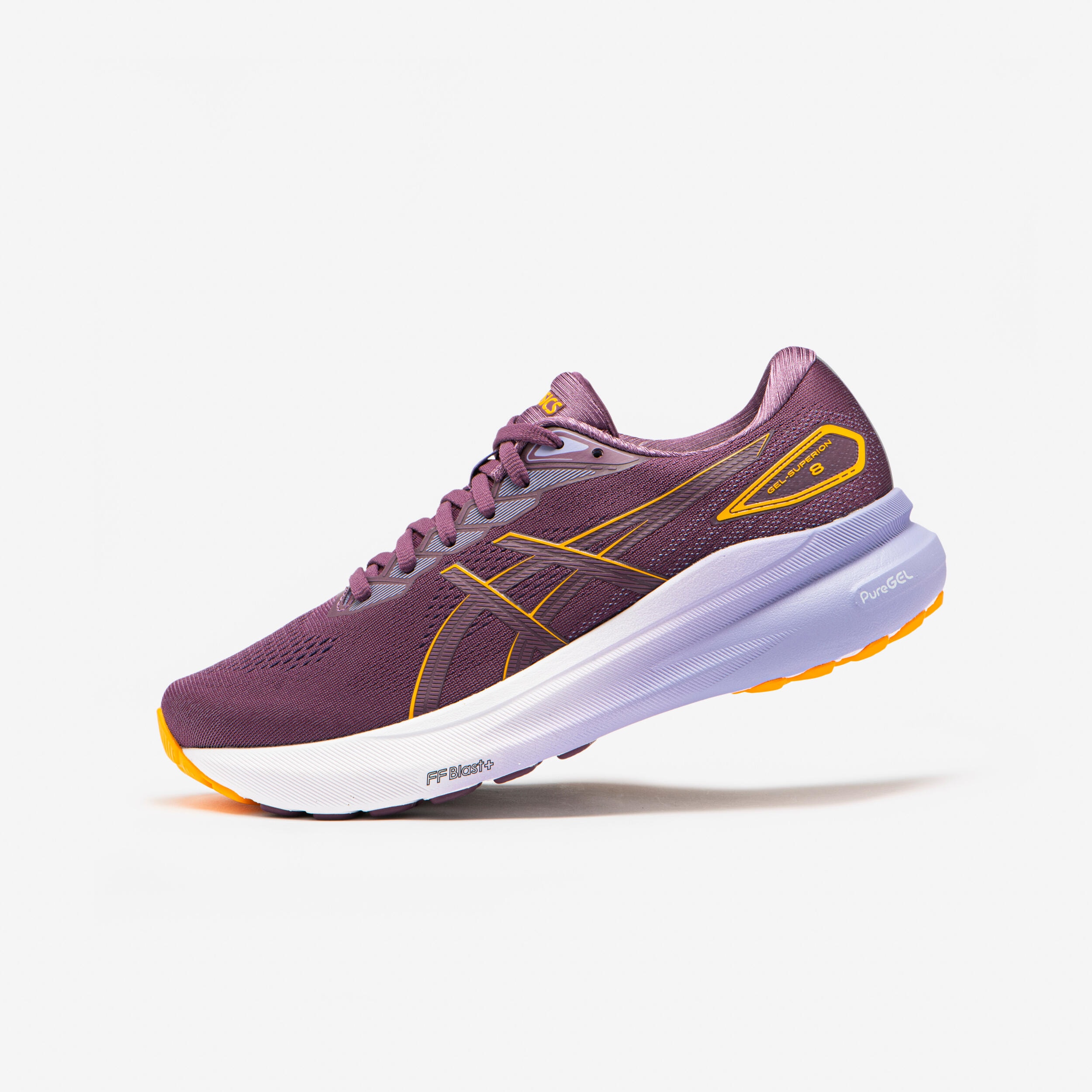 Chaussures running femme, Asics Superion 8 violet - Image 1