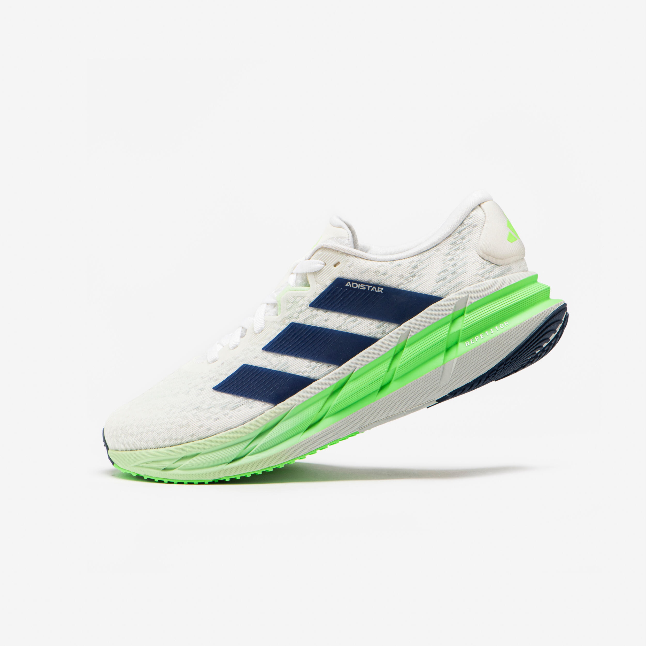 Chaussures running amorti max longue distance Homme, adidas ADISTAR 4 Blanc - Image 1