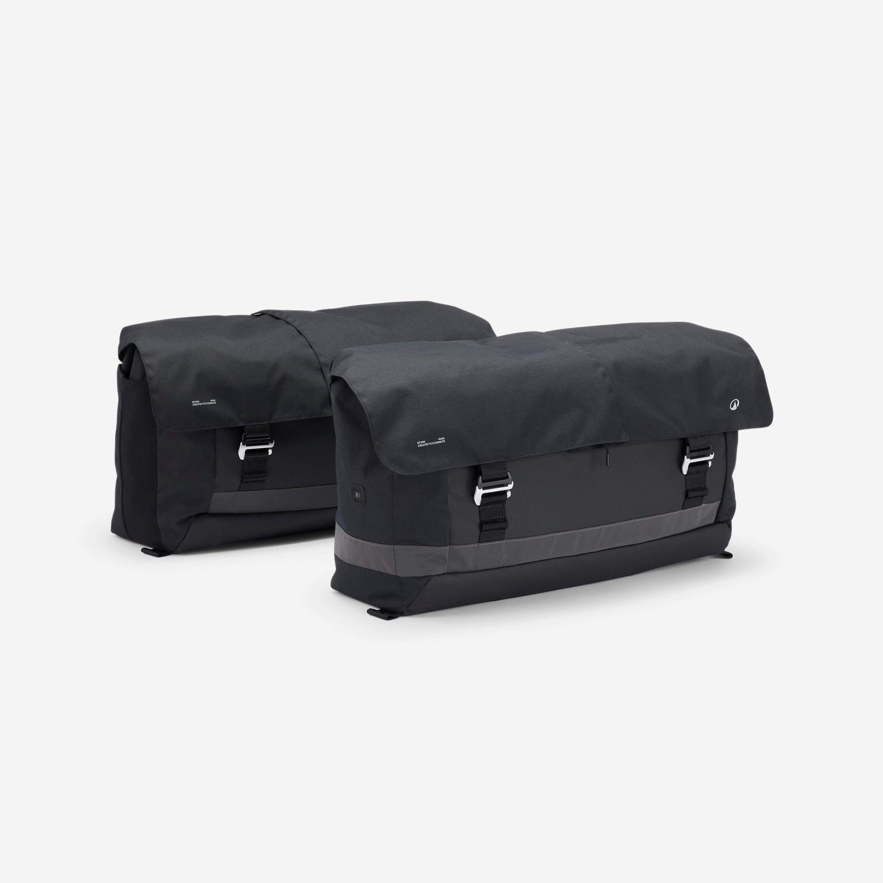 Double Sacoche Velocargo longtail E-three 500 2*50L, noire - Image 1