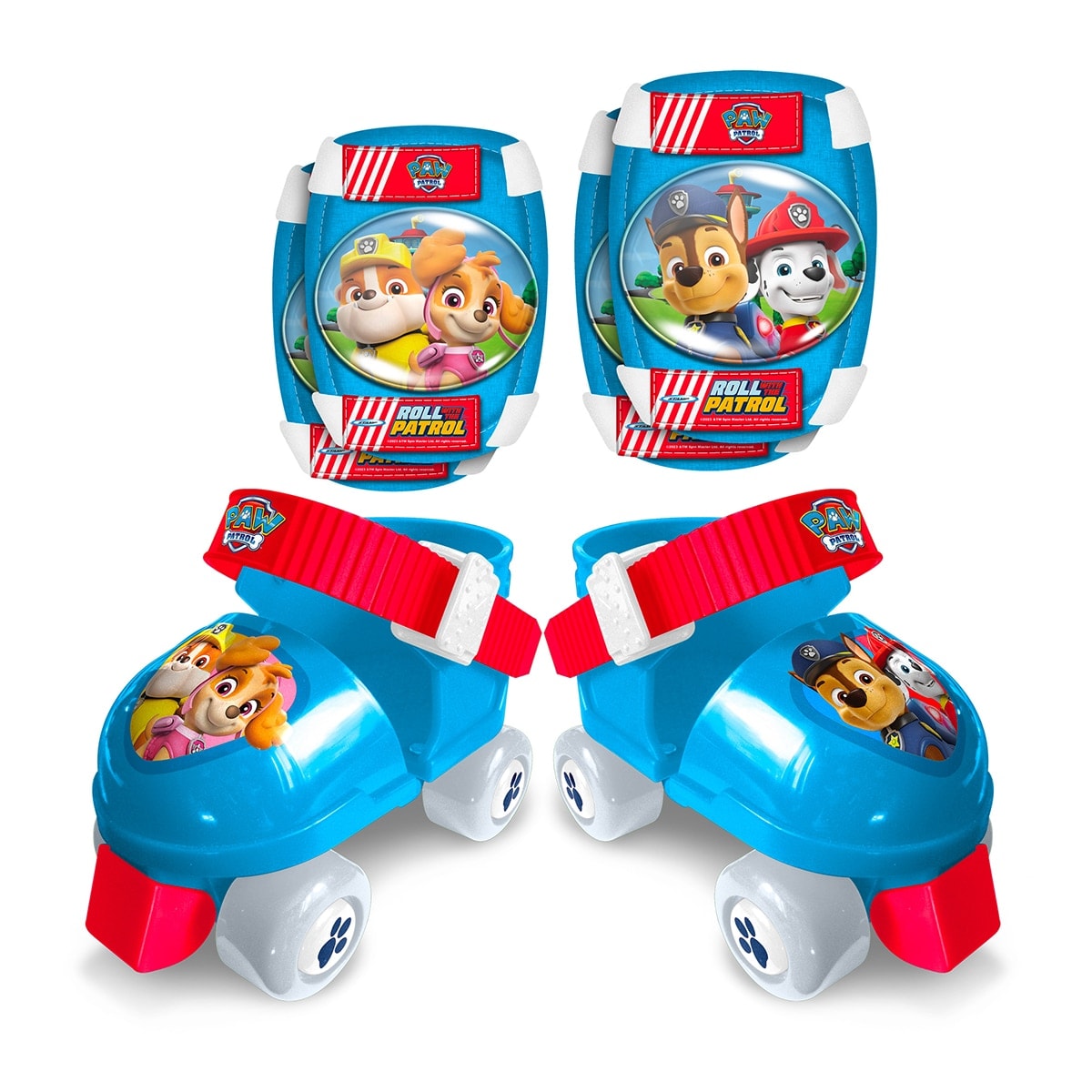 Stamp - Set de patines, coderas y rodilleras Paw Patrol Stamp. - Image 1