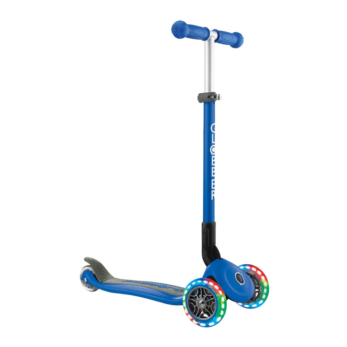 Globber - Patinete Primo Plegable de Luces Azul Globber. - Image 1