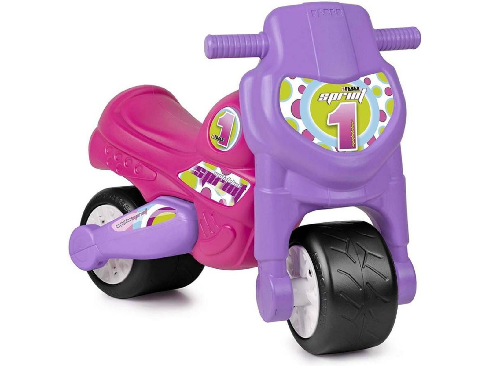 Feber - Correpasillos bebé infantil moto 1 sprint girl Feber. - Image 1