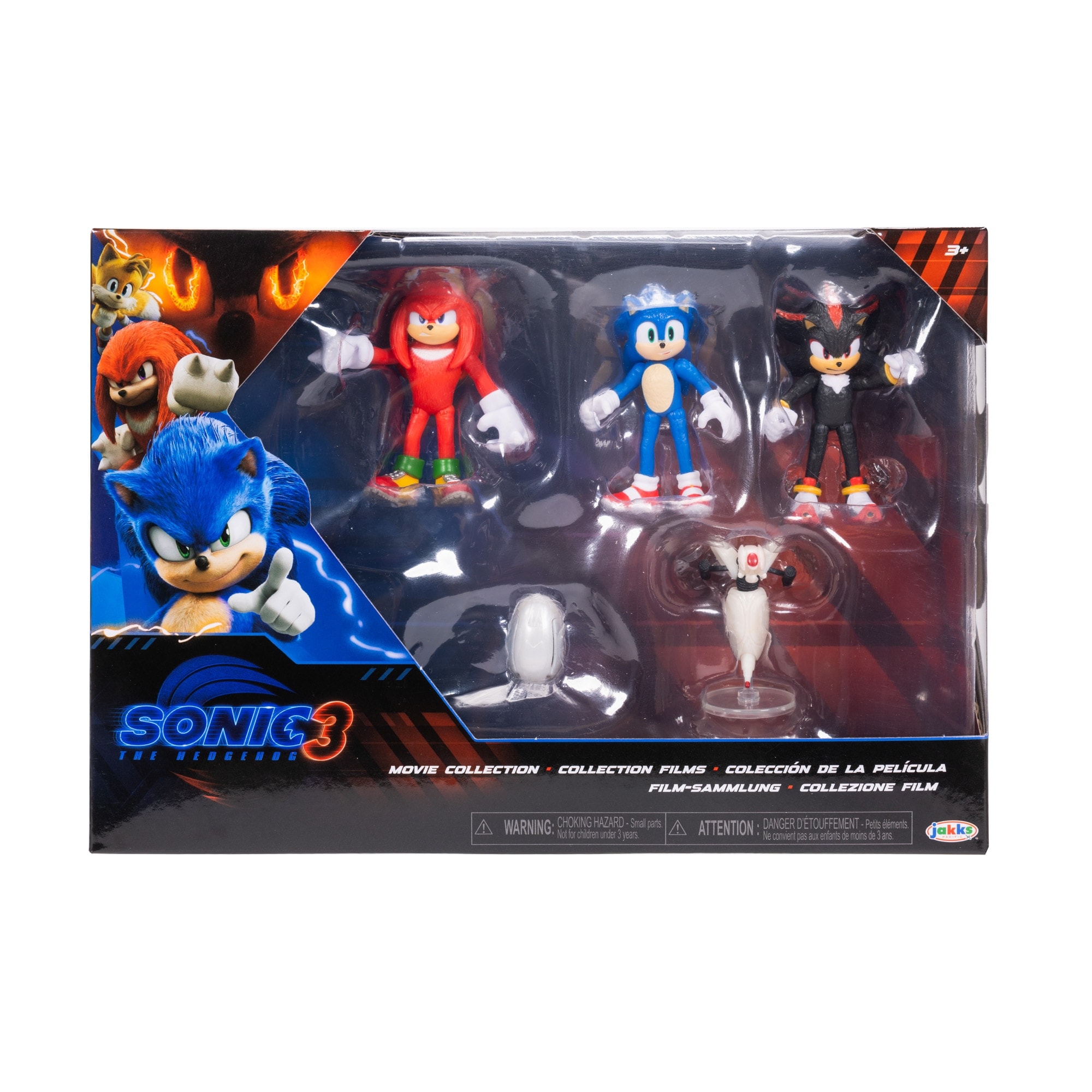 Jakks Pacific - Multipack de 5 Figuras 6 cm Sonic 3 la Película, Serie 1 Jakks Pacific. - Image 1
