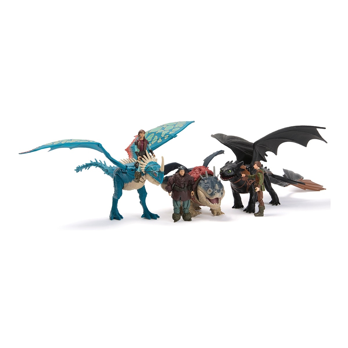 Spin Master - Set de figuras Dragones con Vikingo Cómo entrenar a tu dragón Spin Master. - Image 1