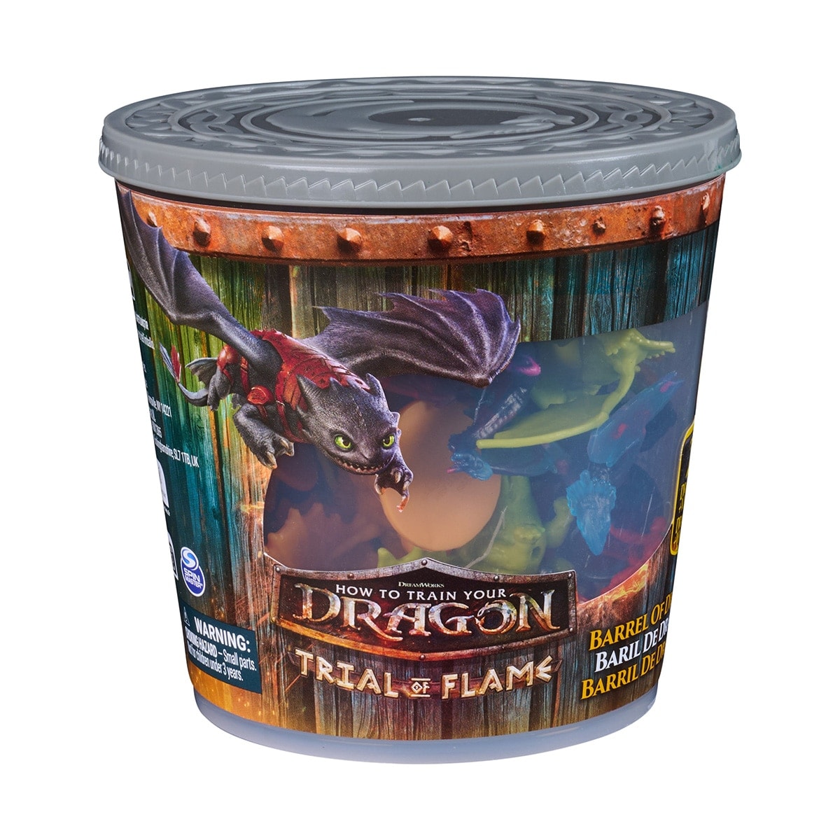 Spin Master - Barril mini dragones Vikingos Dragons Spin Master modelos surtidos. - Image 1