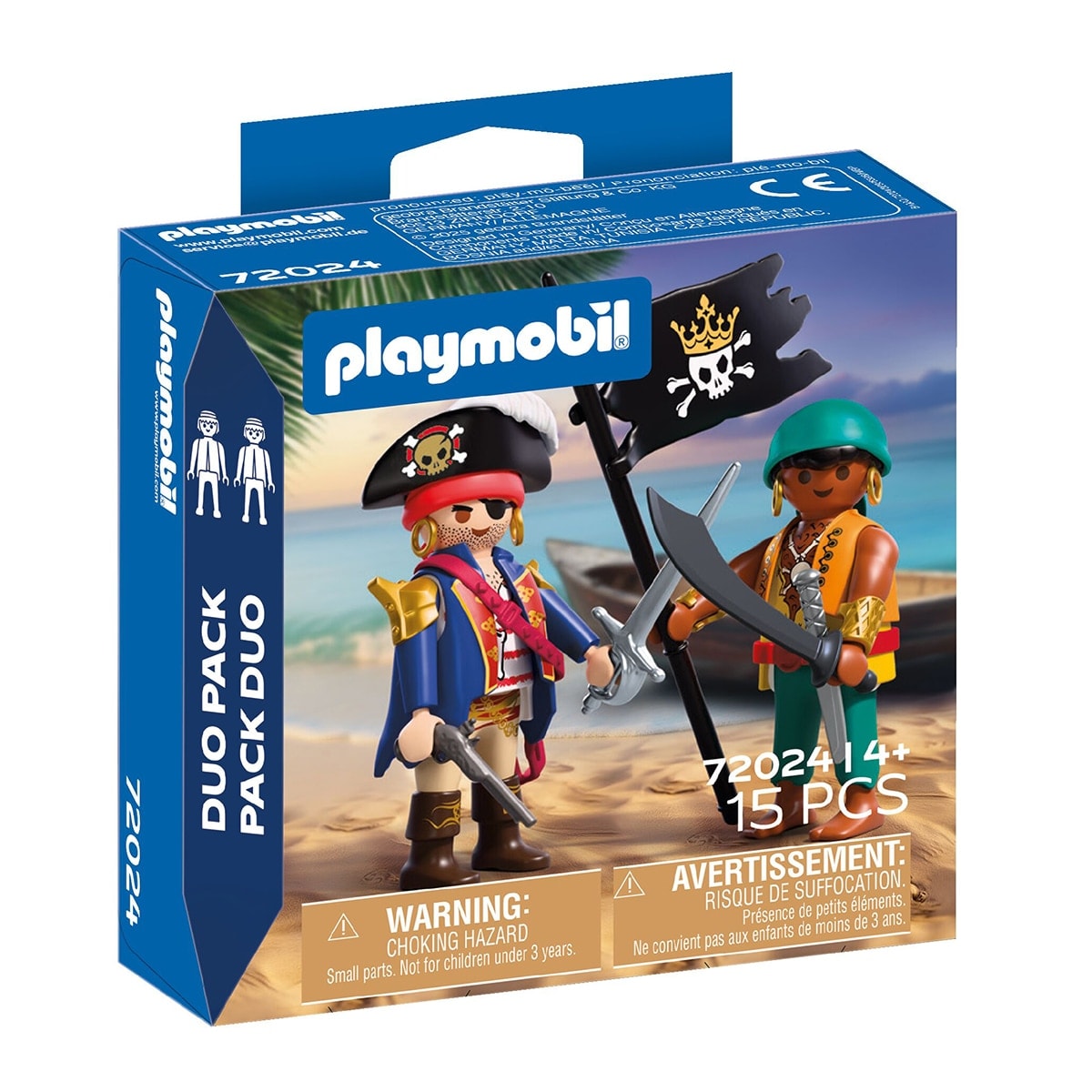 Playmobil - Duo Pack Piratas Playmobil. - Image 1