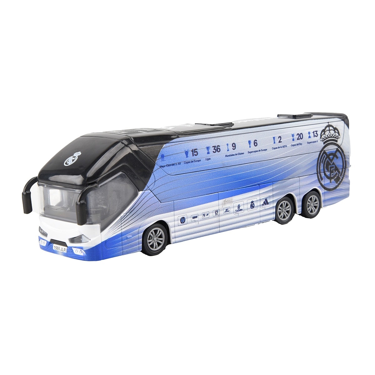 Mondo - Coche Die Cast Pull Back Bus Real Madrid C.F. Mondo. - Image 1