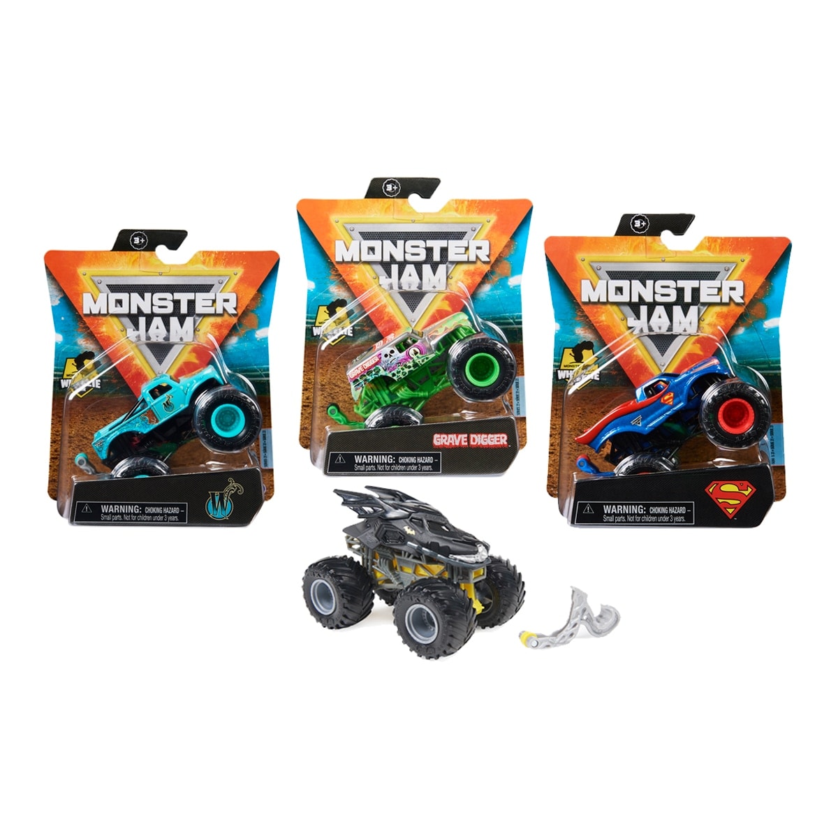 MONSTER JAM - Monster Jam die cast 1:64 modelos surtidos. - Image 1