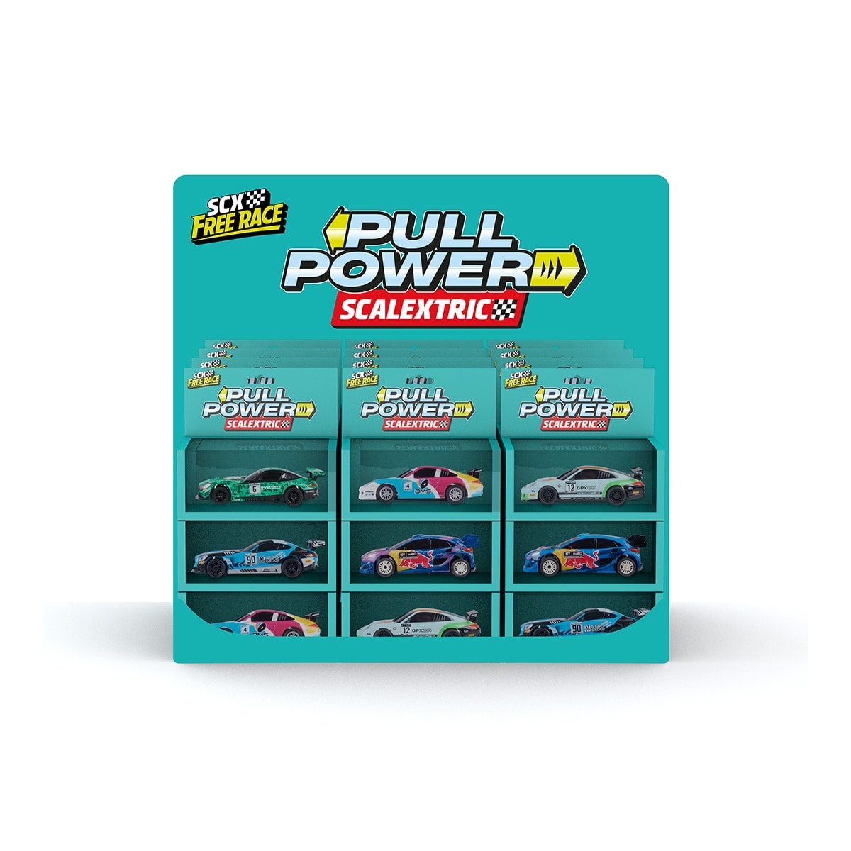 Scalextric - Coche juguete Pull Power Retroficción Scalextric modelos surtidos. - Image 1