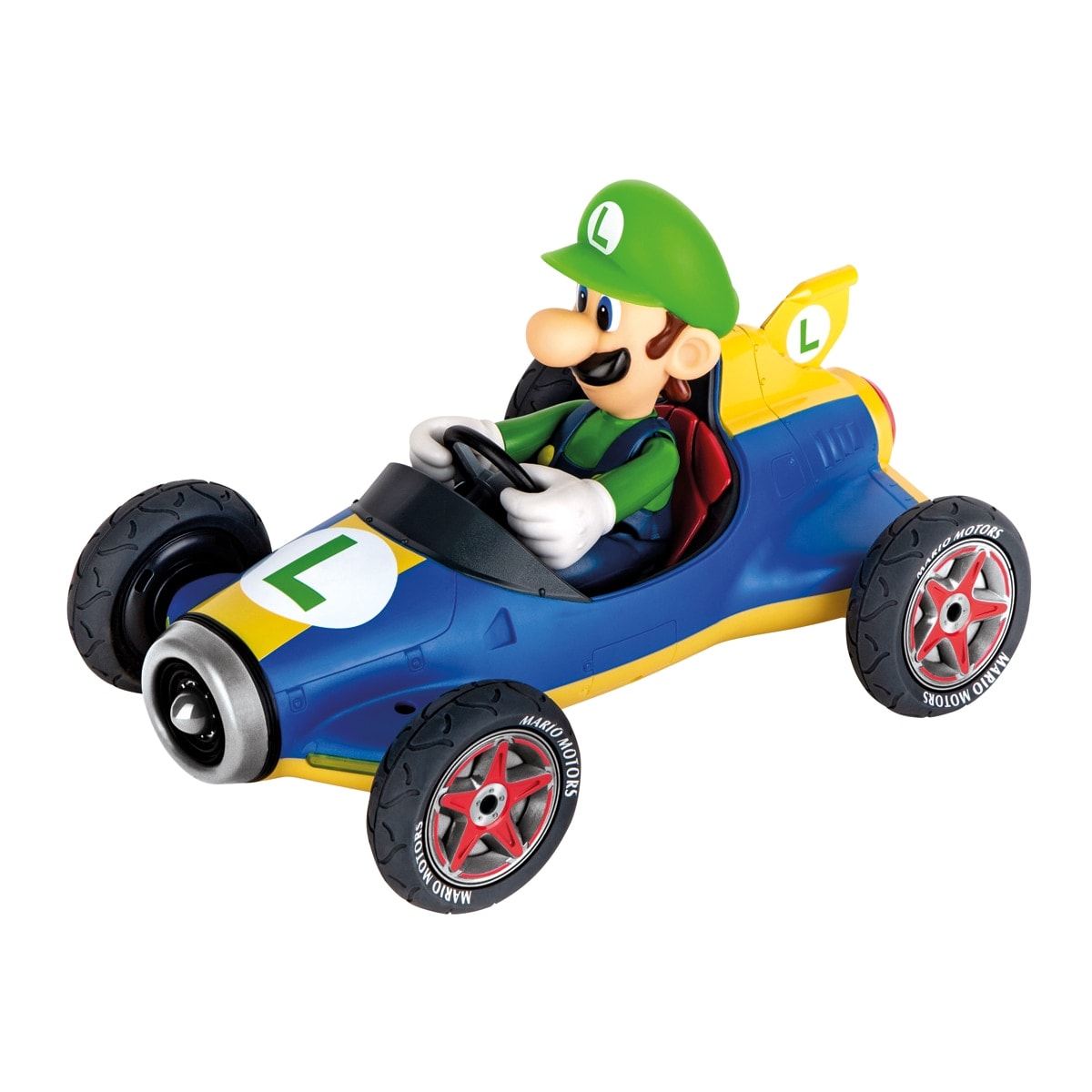 Carrera - Coche Mario Kart Mach 8, Luigi radiocontrol. - Image 1