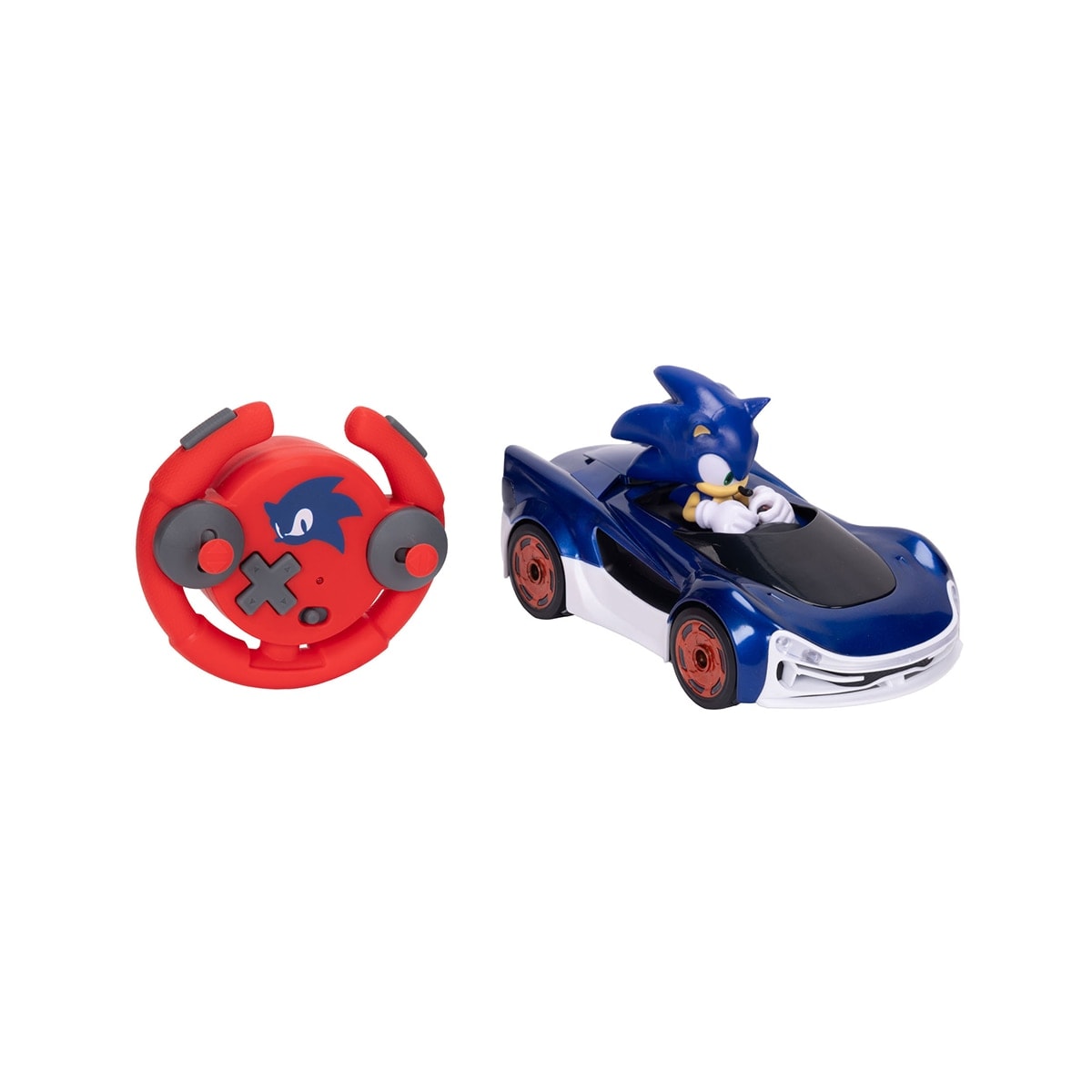 Jakks Pacific - Vehículo radio control Sonic con super derrapes, 2 modos de conducción y luces neón. Licencia Sonic. Jakks Pacific. - Image 1