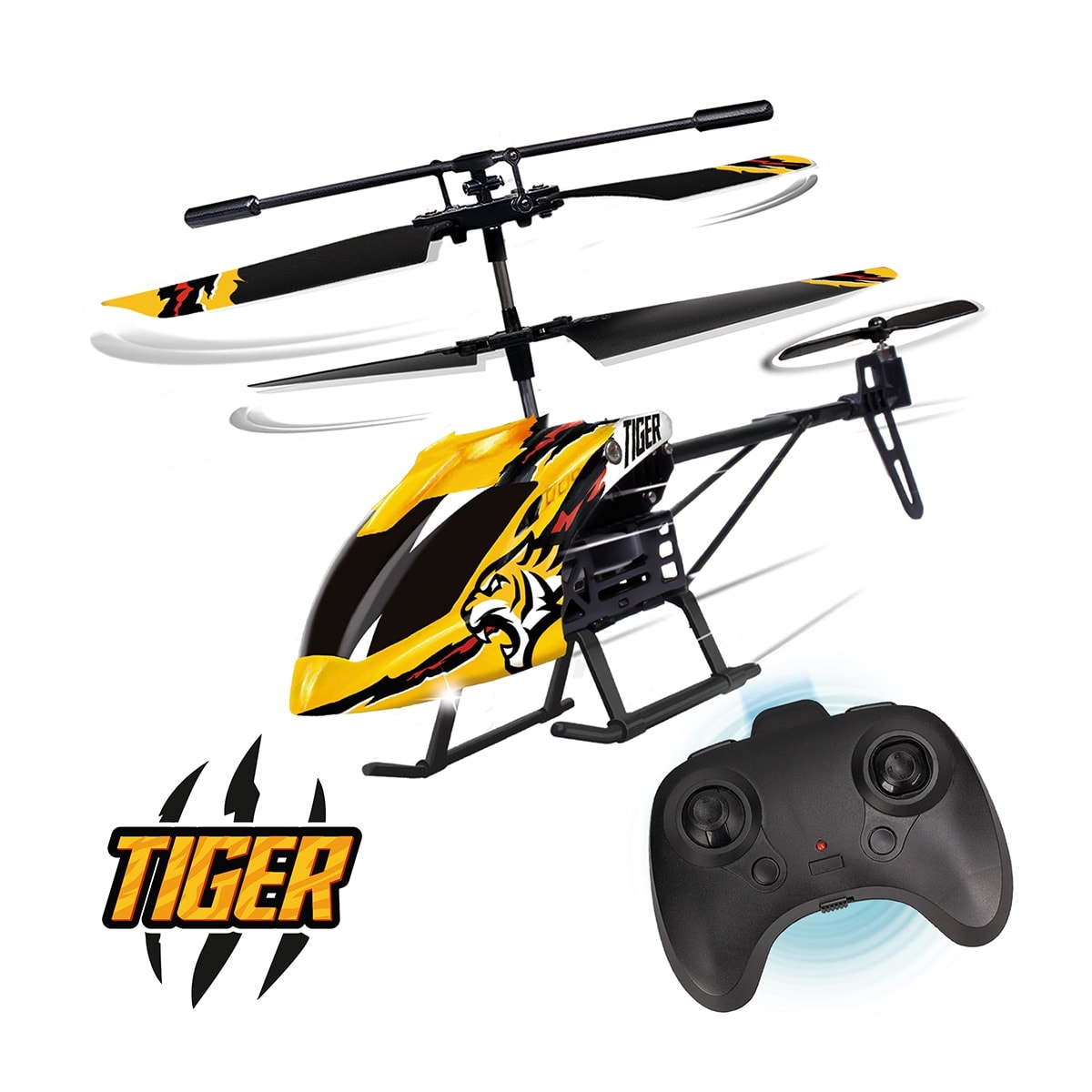 World Brands - Juego Helicóptero Tiger Blue Rocket. - Image 1