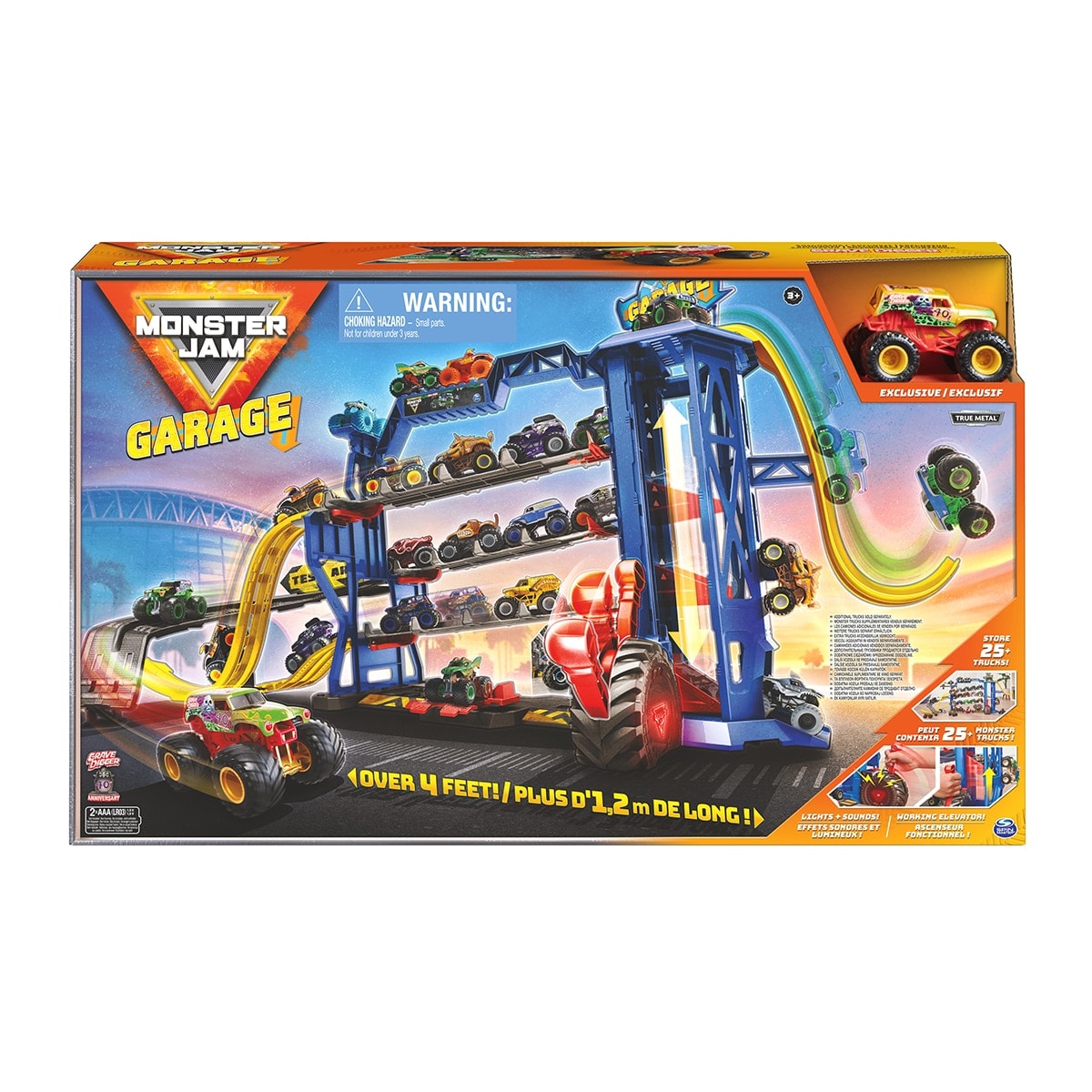 MONSTER JAM - Playset Garage 1:64 Monster Jam. - Image 1