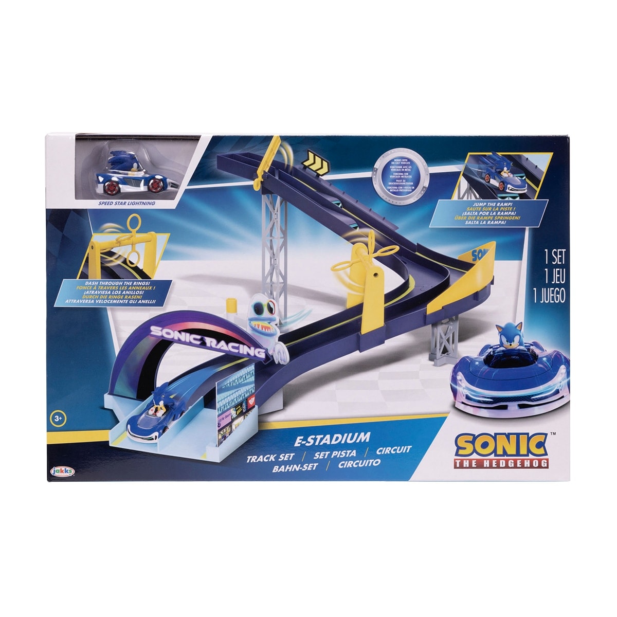 Jakks Pacific - Estadio de carreras Sonic Racing Jakks Pacific. - Image 1