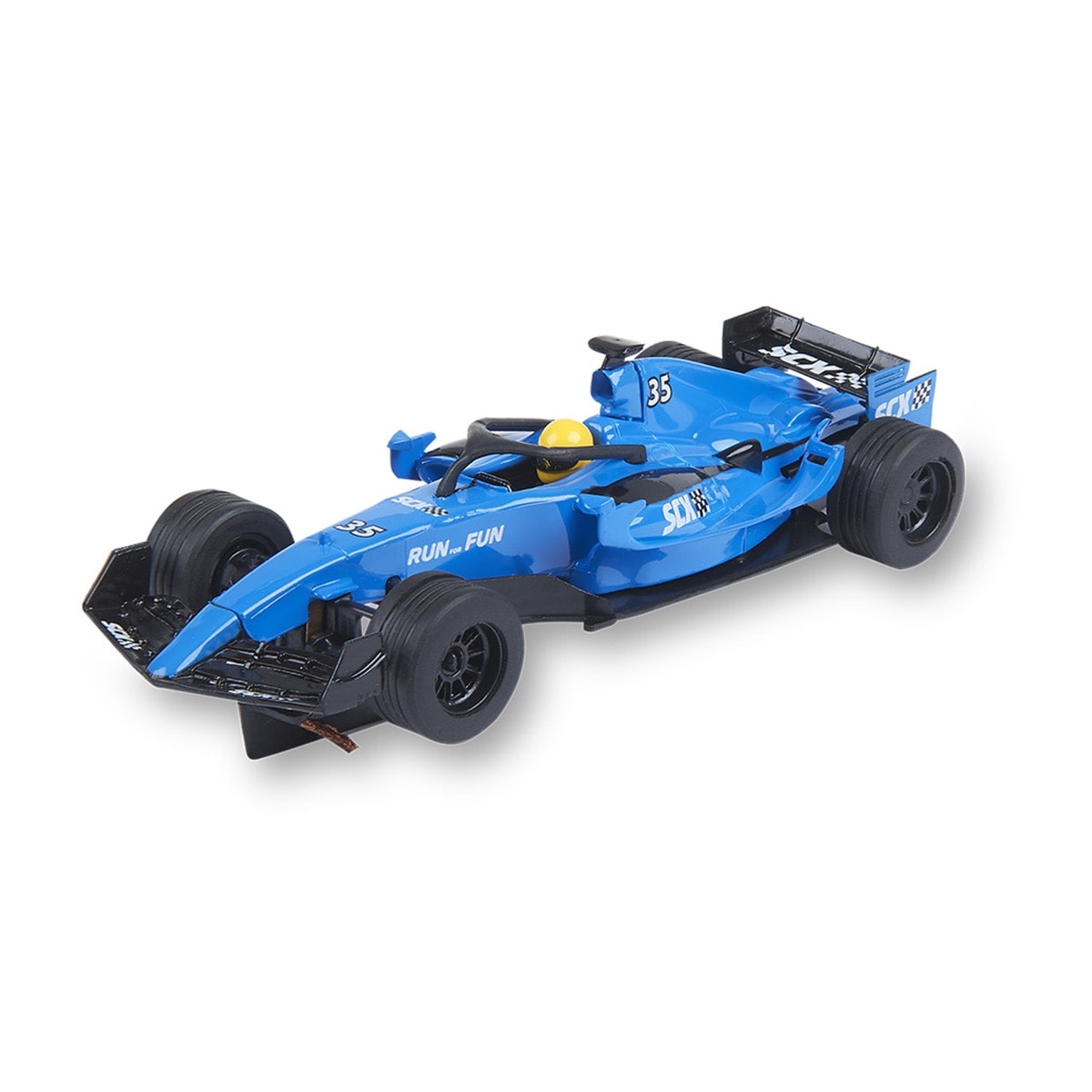 Scalextric - Coche Compact Formula 1 Blue & White Scalextric. - Image 1
