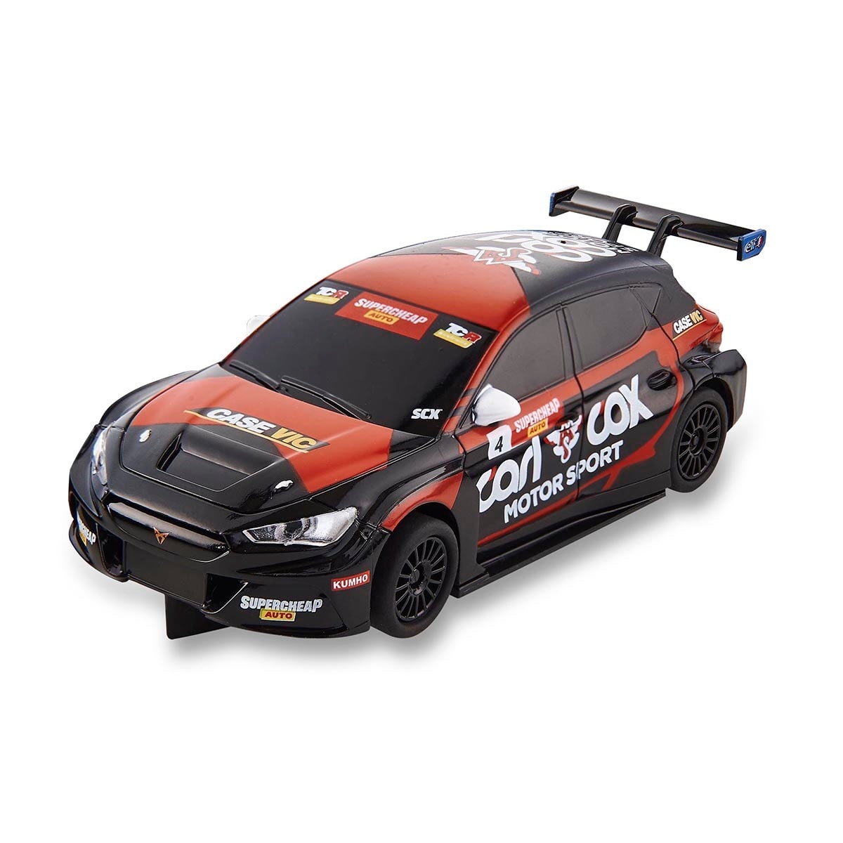 Scalextric - Coche de slot Cupra Leon Competition Australia #4 Línea Compact Escala 1-43 Scalextric. - Image 1