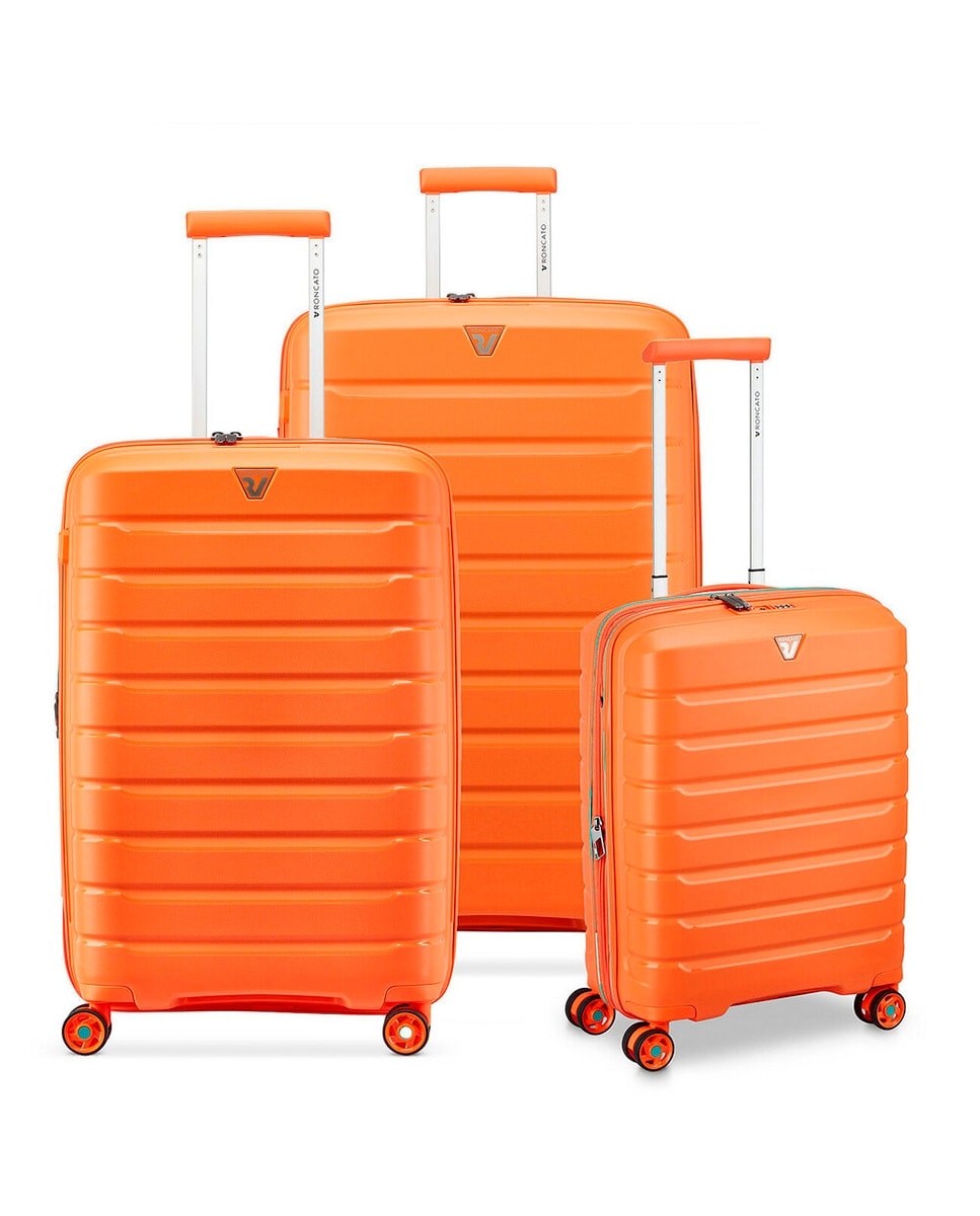 Roncato - Juego de maletas (grande, mediana y cabina) B-Flying rígidas expandibles hasta 129 L. - Image 1