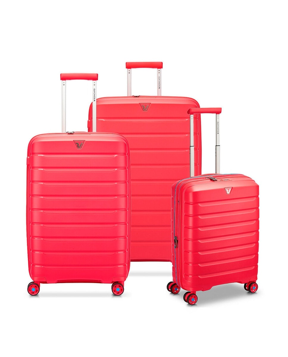 Roncato - Juego de maletas (grande, mediana y cabina) B-Flying rígidas expandibles hasta 129 L. - Image 1