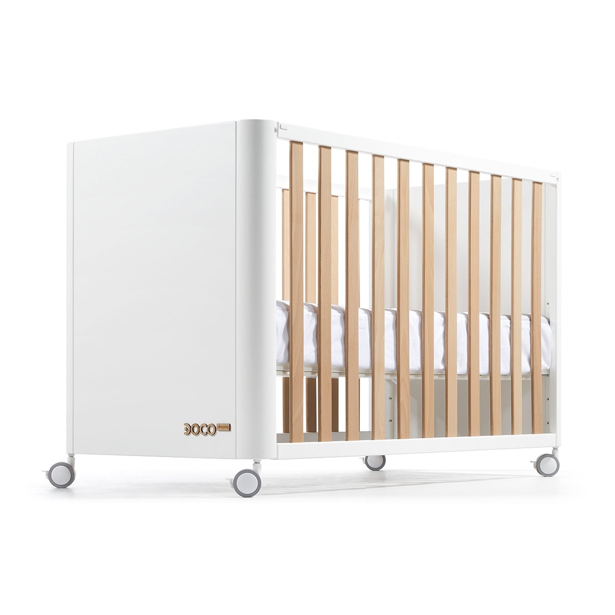 Cotinfant - Cuna de colecho (60 x 120 cm.) Cotinfant Doco Sleeping Style blanco-natural. - Image 1