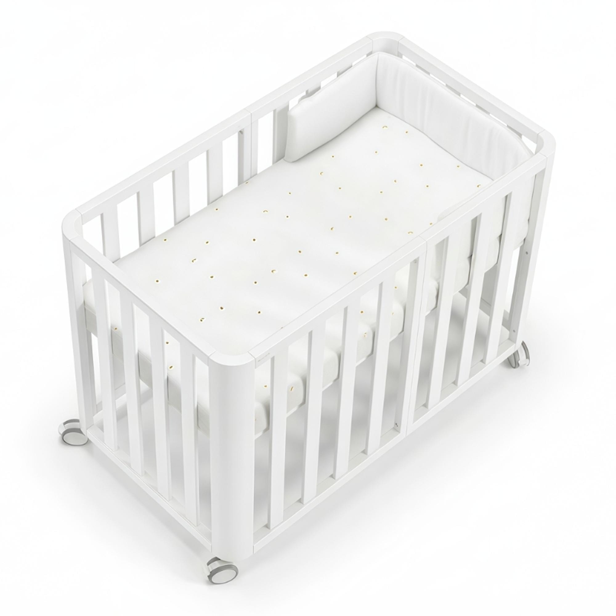 Cotinfant - Pack Cuna evolutiva (90x50-120x60 cm) Cotinfant Doco Sleeping PLUS + colchón + textil SENA 90x50. - Image 1