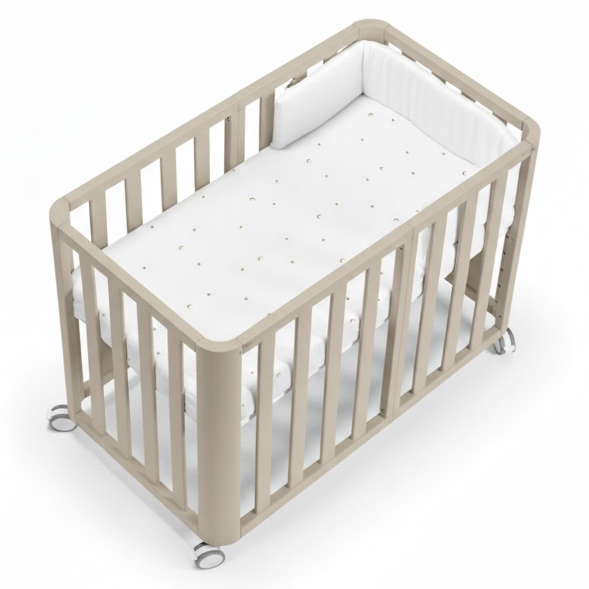 Cotinfant - Pack Cuna evolutiva (90x50-120x60 cm) Cotinfant Doco Sleeping PLUS + colchón + textil SENA 90x50. - Image 1