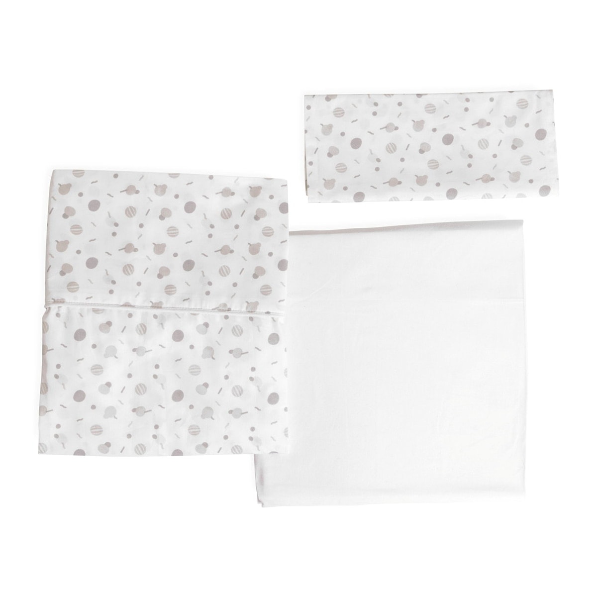 Chicco - Conjunto sábanas y funda de almohada Chicco Next2Me Forever Colección Algodón (58X110 cm). - Image 1