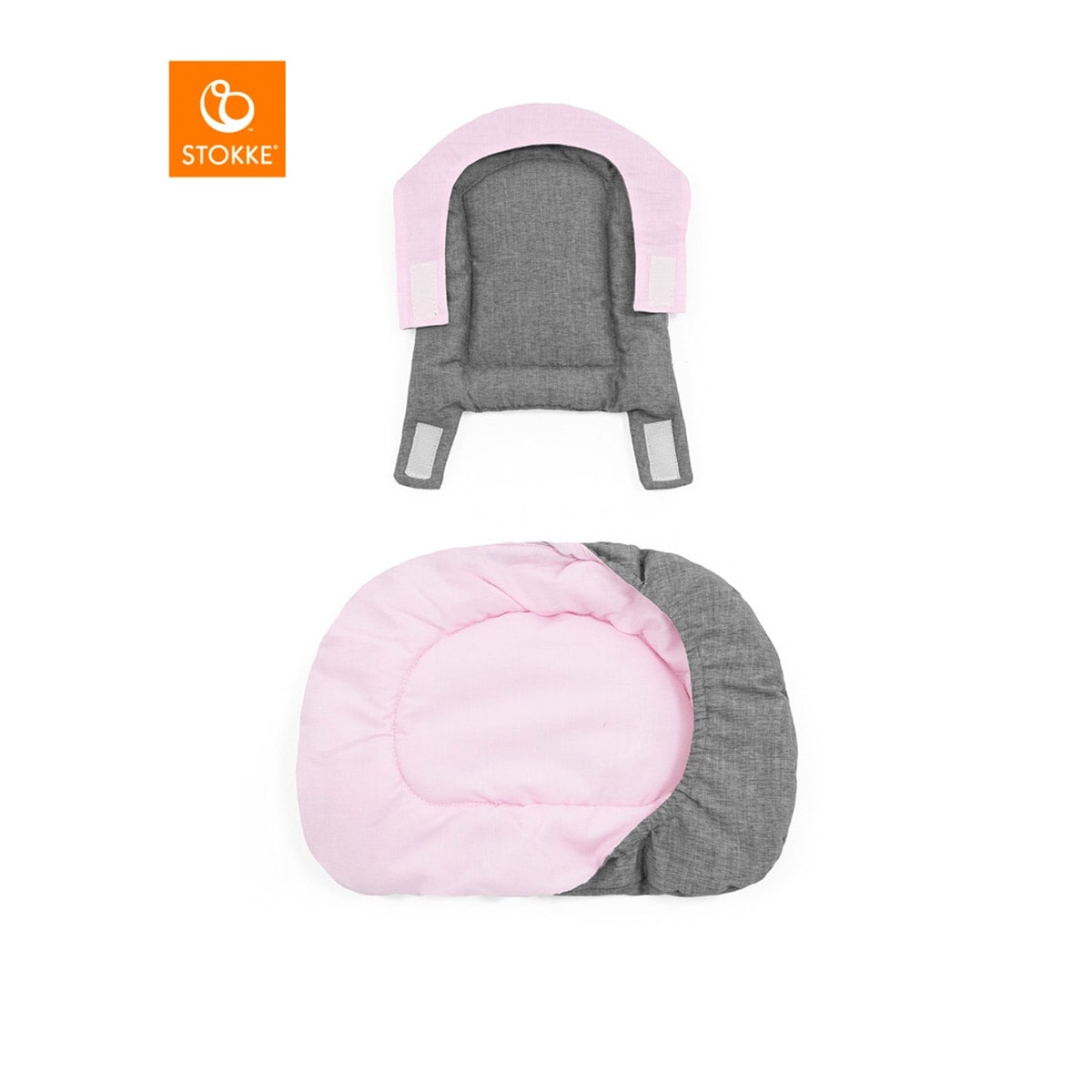 Stokke - Cojín Stokke Nomi Gris Rosa. - Image 1