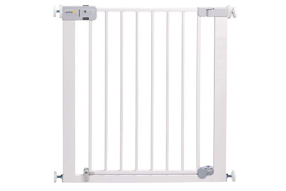 Safety 1st - Barrera de Seguridad Safety 1st Auto Close White para Puerta blanco. - Image 1