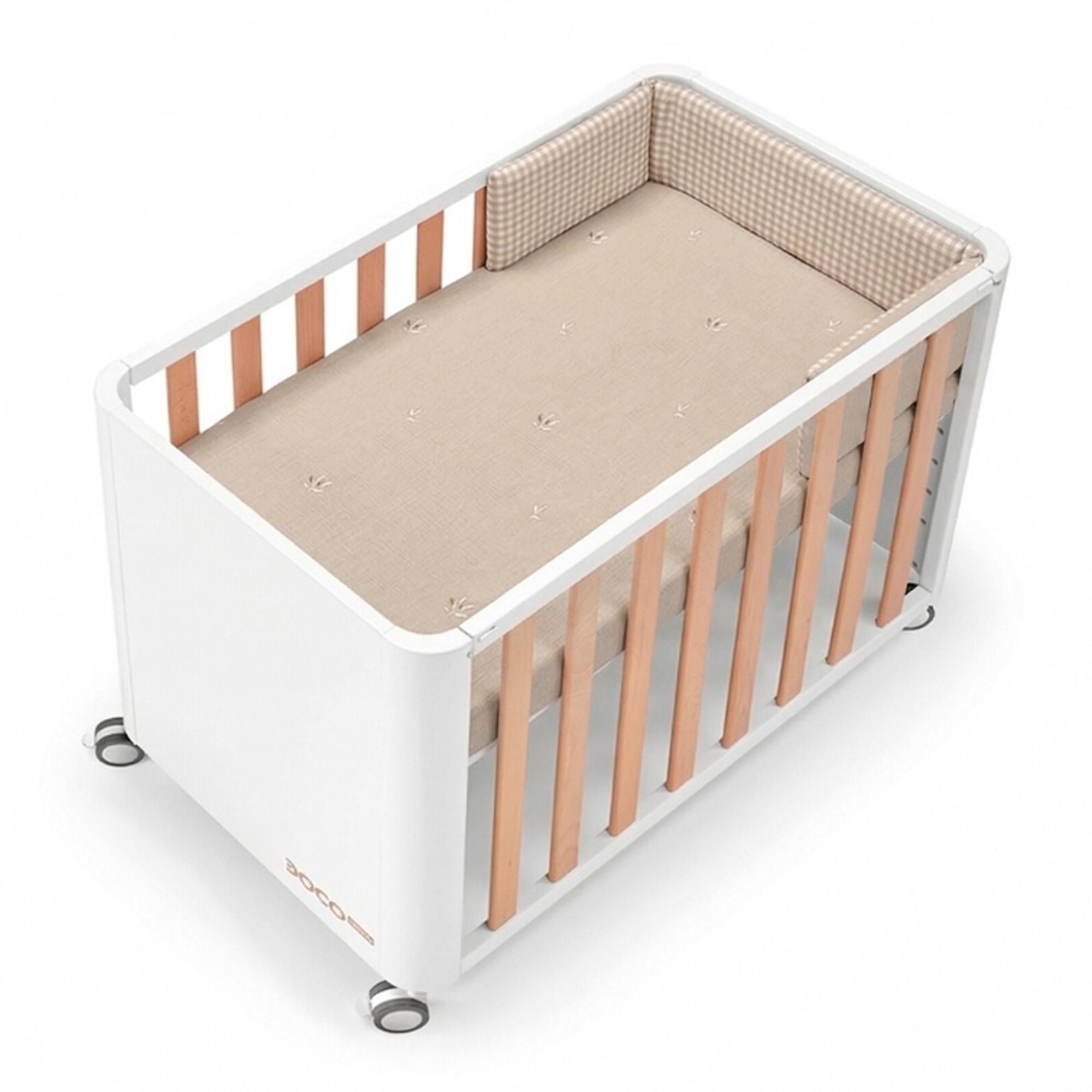 Cotinfant - Pack Minicuna colecho (90x50 cm) Cotinfant Doco Sleeping Style + colchón + textil SILVA. - Image 1