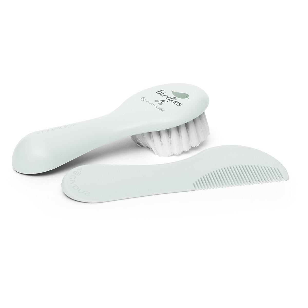 Suavinex - Set Cepillo fibras y Peine Suavinex recién nacido (0+ M.). - Image 1