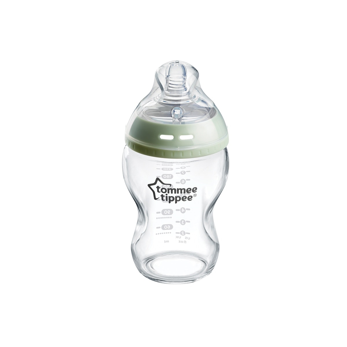 Tommee Tippee - Biberon Tommee Tippee Cristal Natural Start 250ml. - Image 1
