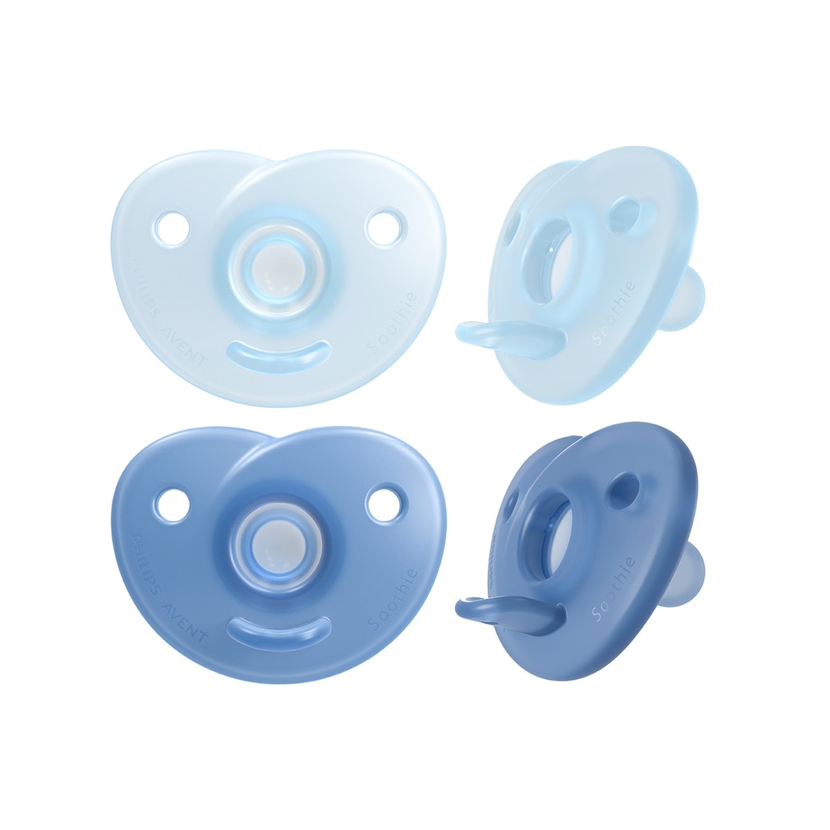 Philips Avent - Chupete Philips Avent Soothie Silicona 0-6 meses 2 uds. - Image 1